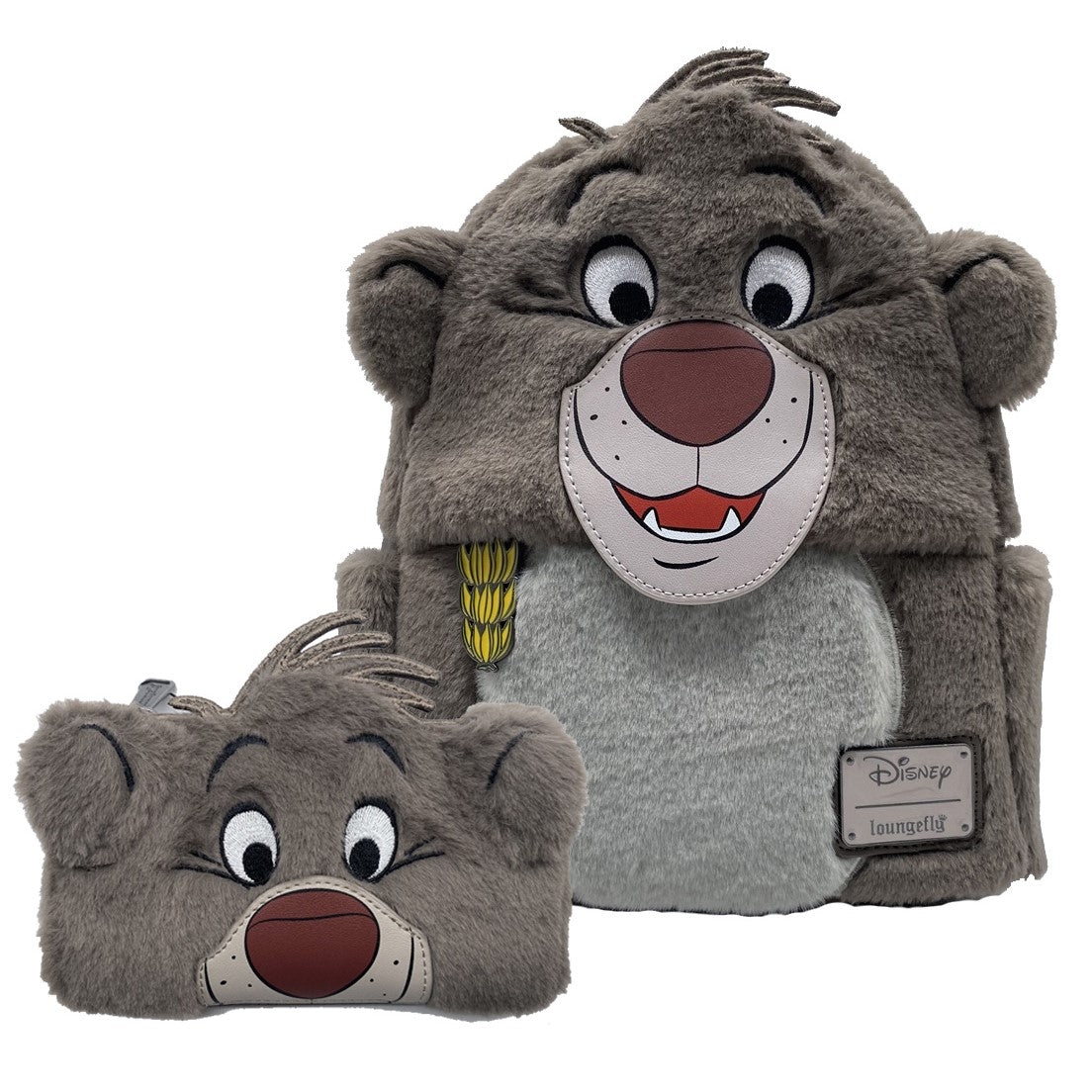 Loungefly Disney JB Baloo Backpack & Wallet Set Loungefly Disney Jungle Book Baloo Cosplay Backpack & Wallet  main image 2