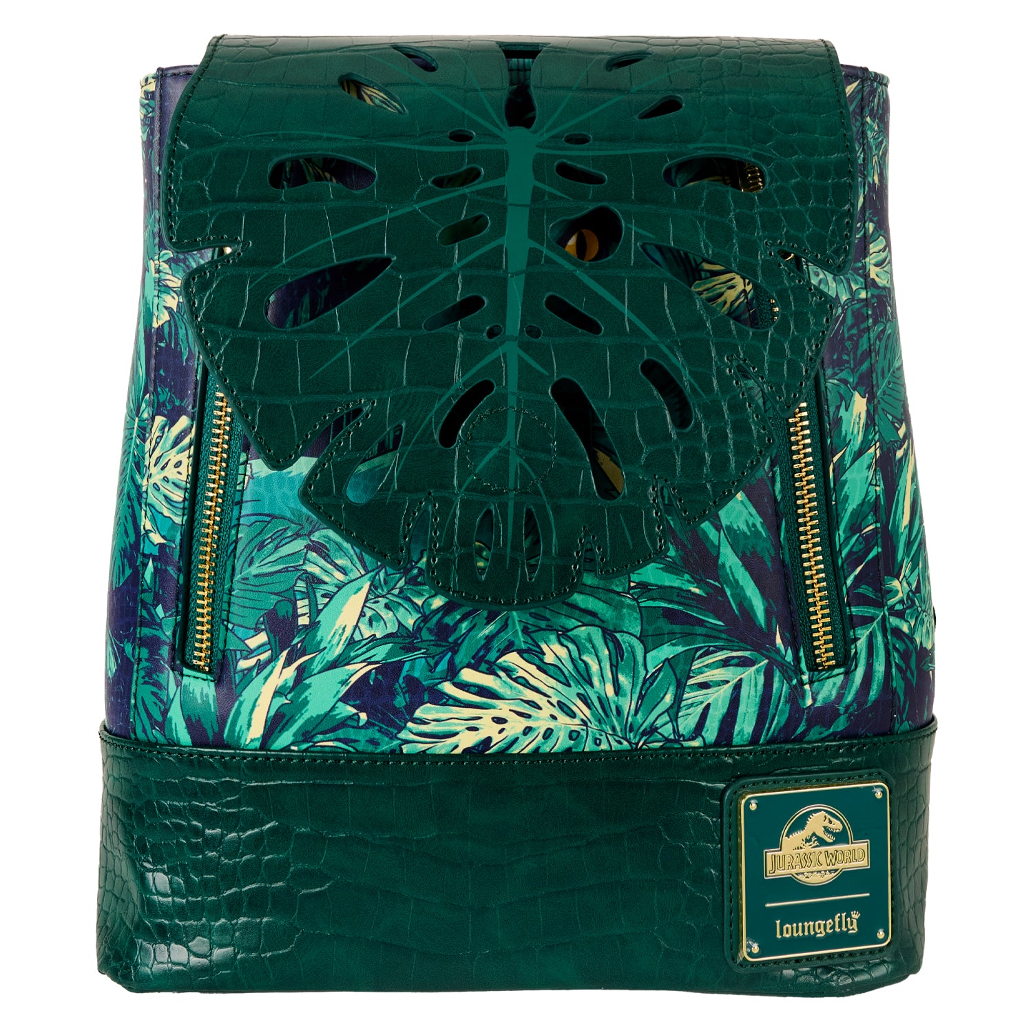jurassic park tropical mini backpack Jurassic World Jungle Velociraptor Glow Drawstring Mini Backpack