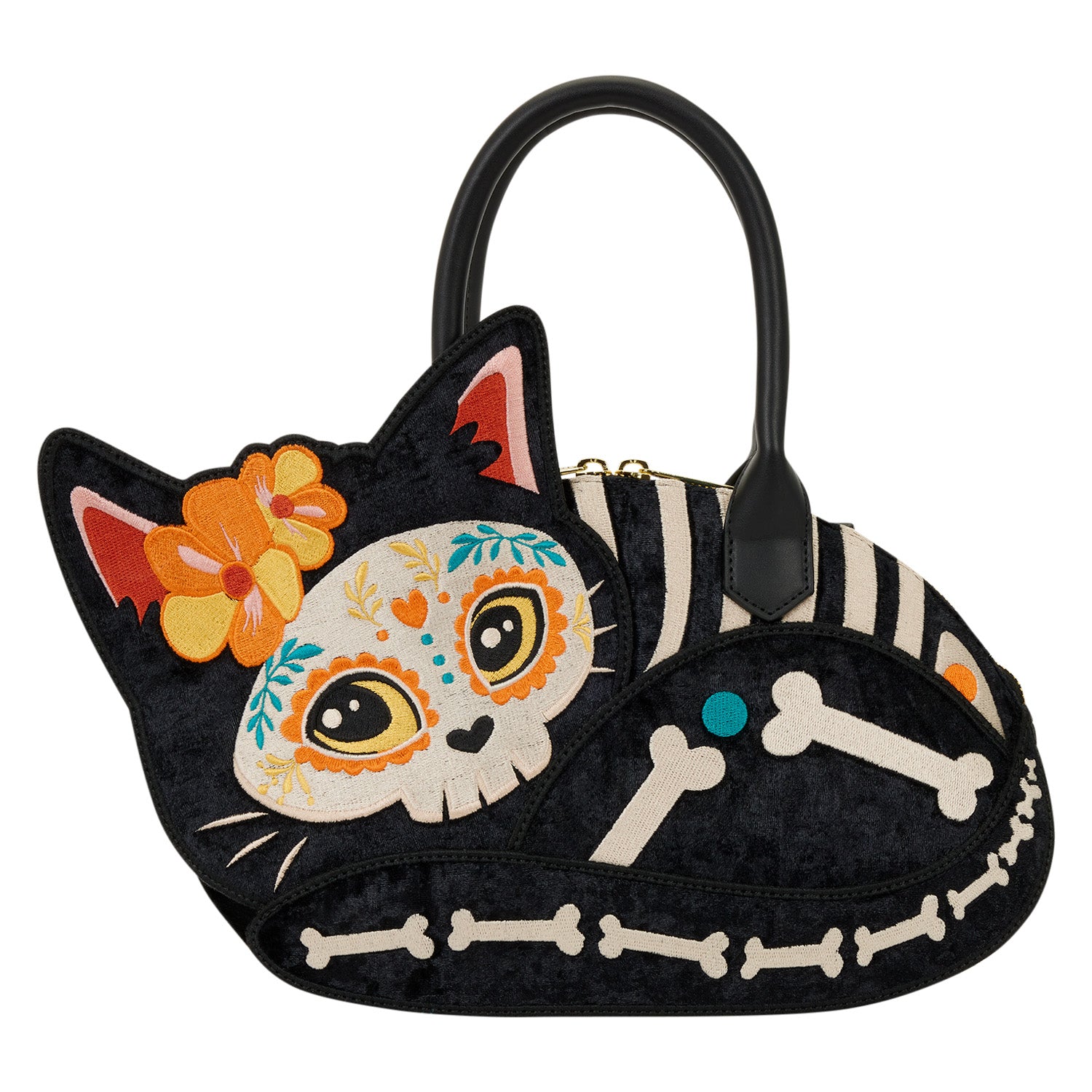 Loungefly Día de los Muertos Cat Alebrije Crossbody Bag – Circle