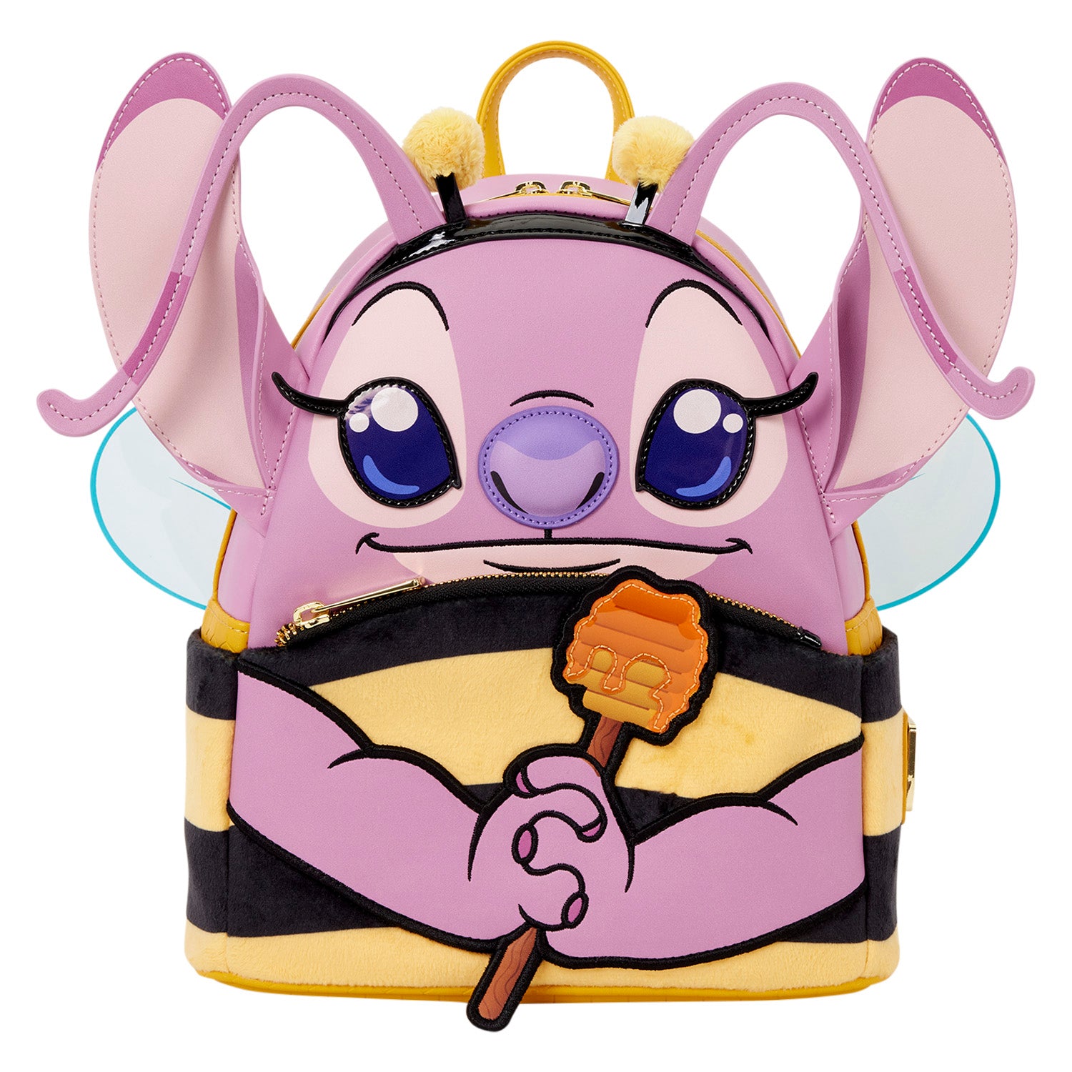 Loungefly Disney Lilo & Stitch Angel Bumblebee Costume Cosplay Mini Ba – Circle Of Hope Boutique