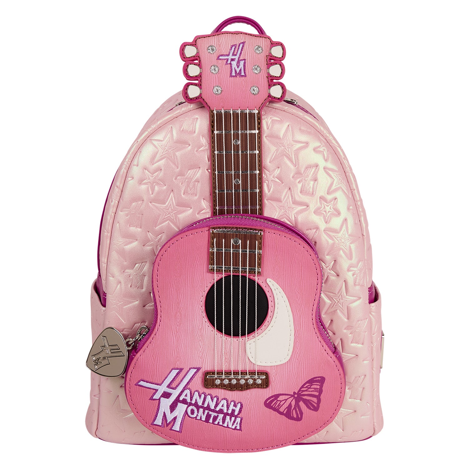 Hannah Montana Pink Backpack Hannah Montana Guitar Mini Backpack | Loungefly main image 4