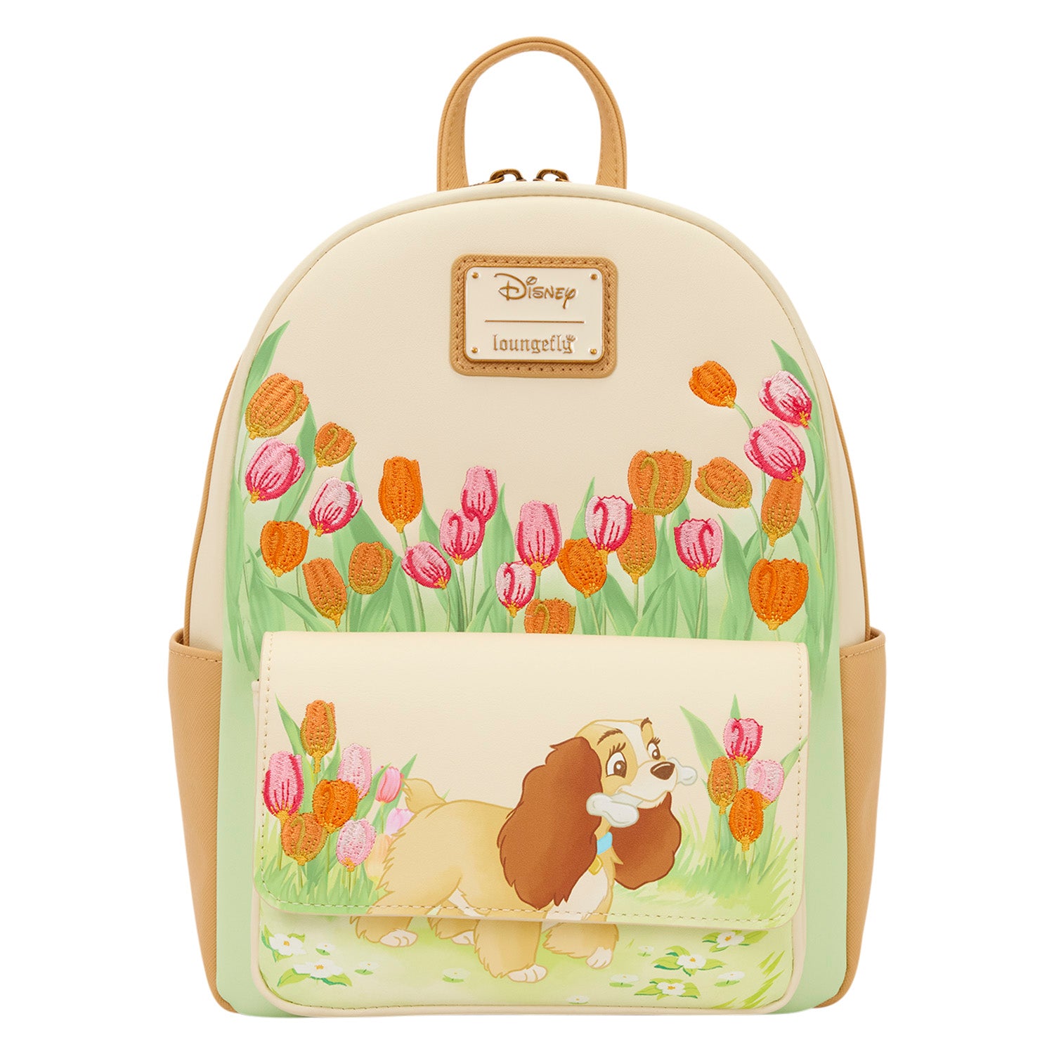 Disney Lady and the Tramp Backpack Loungefly Disney Lady And The Tramp Hearts & Roses Mini  main image 3