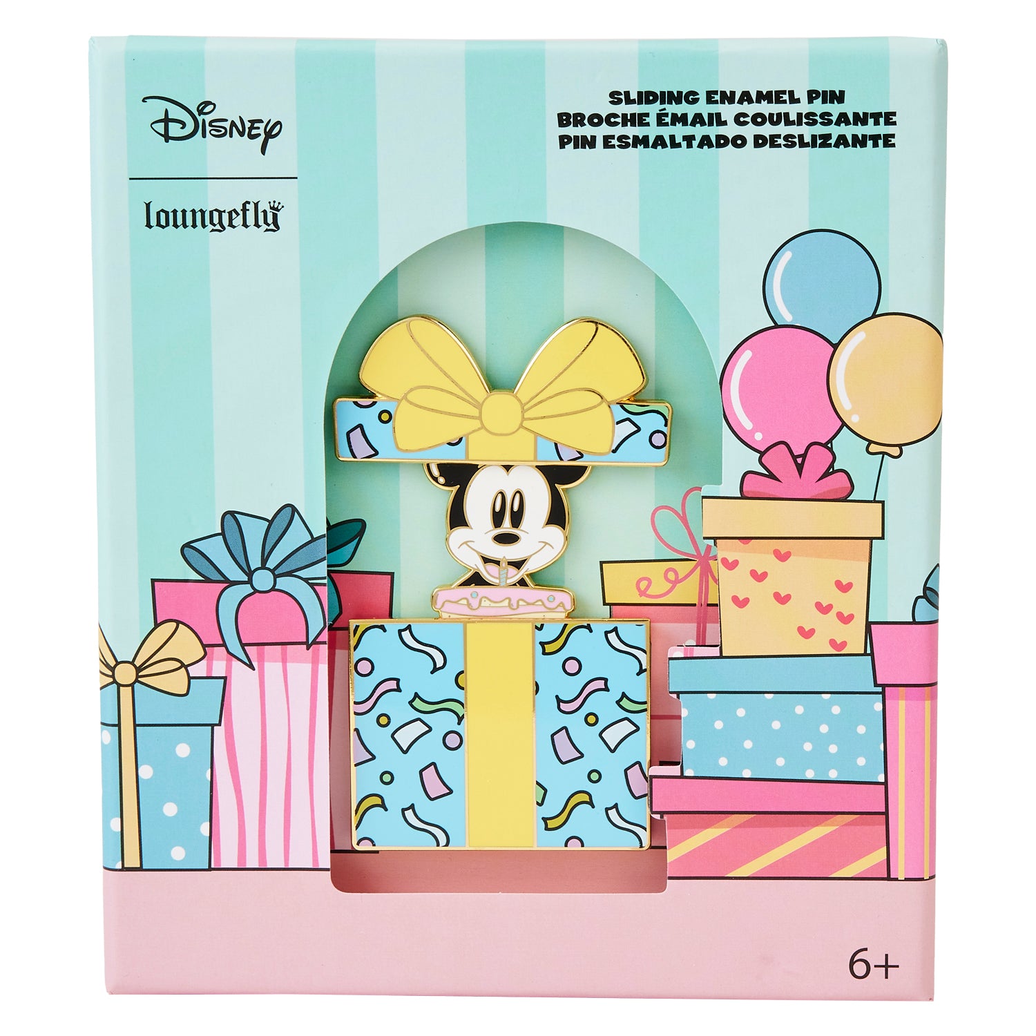 Loungefly Disney Mickey Birthday Present Surprise 3 Inch Collector Box – Circle Of Hope