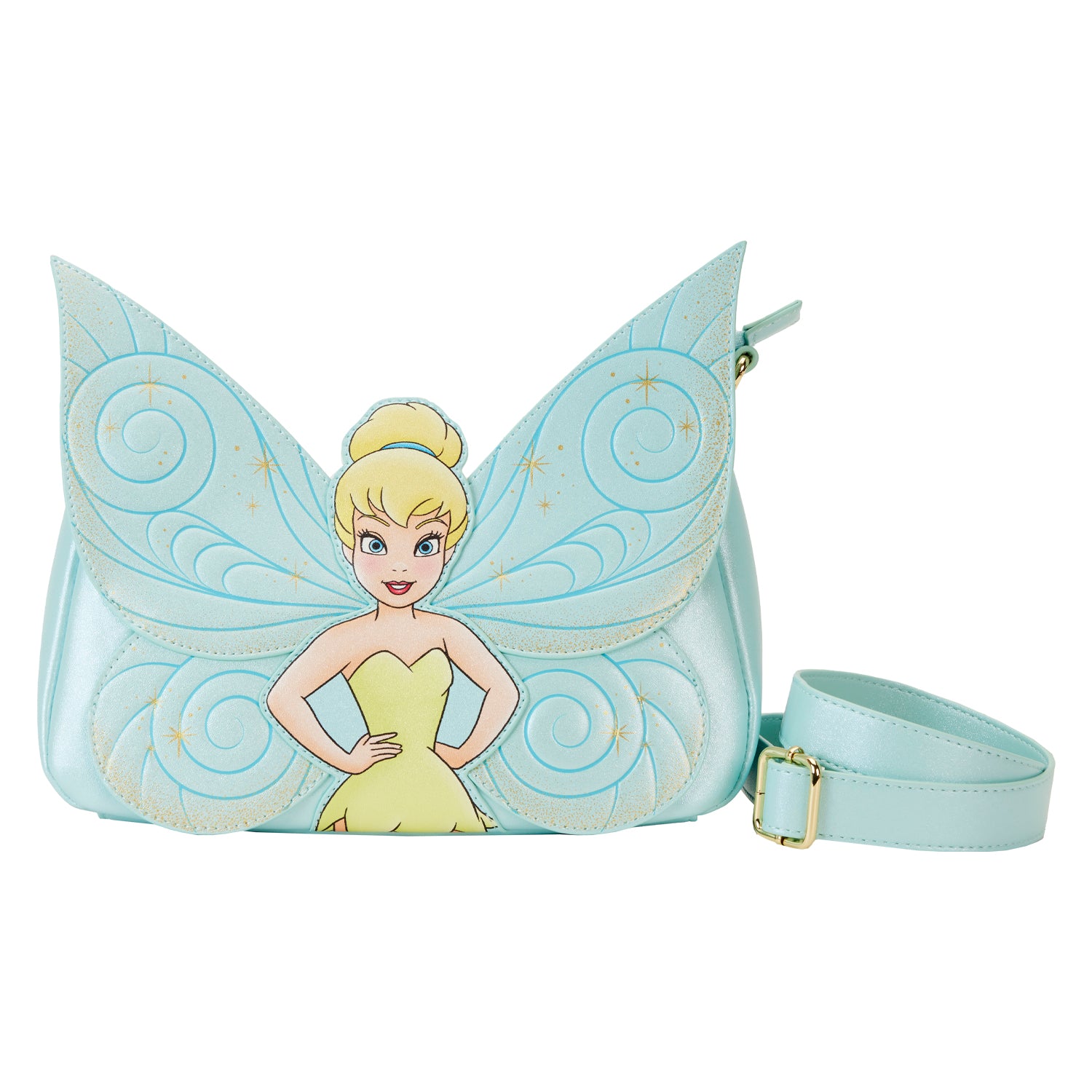 Loungefly Disney Peter Pan Tinkerbell Wings Cosplay Crossbody Bag
