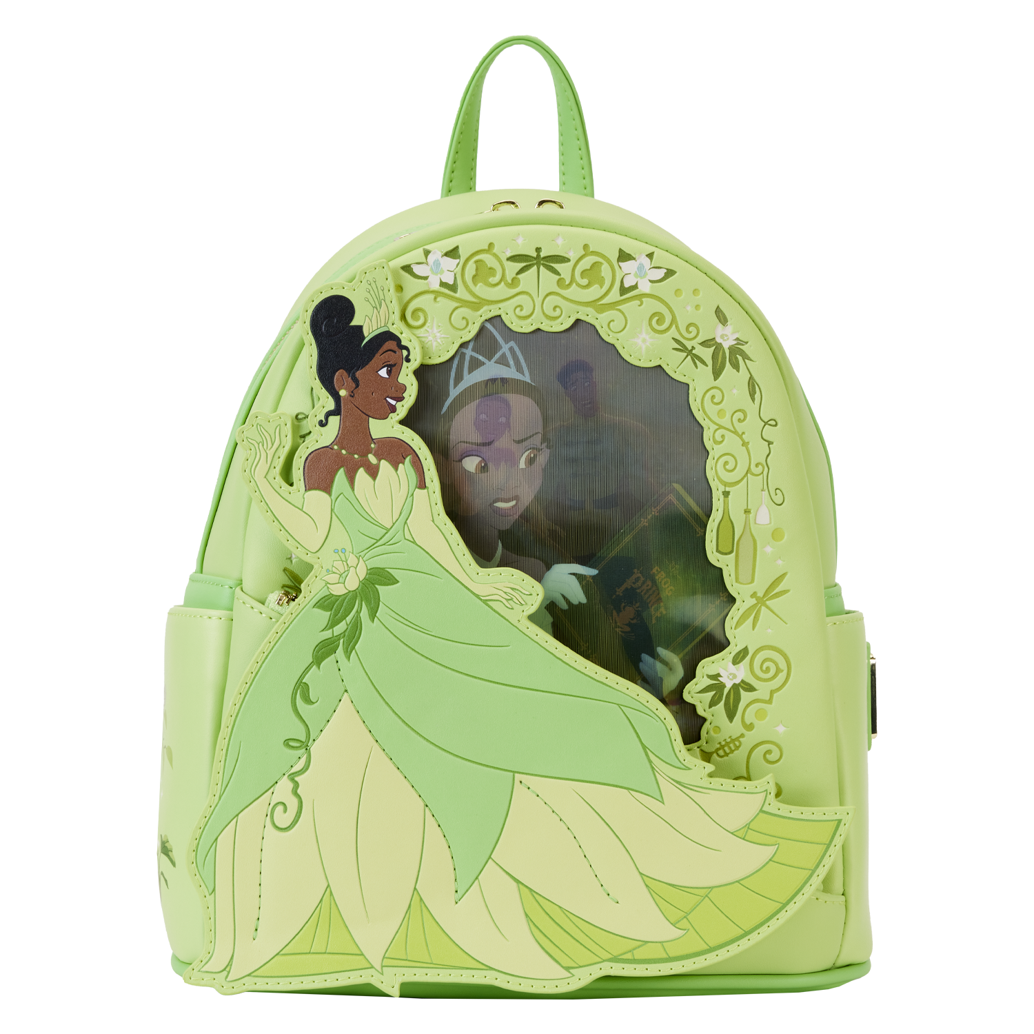 Princess and the good Frog Tiana Cosplay Loungefly Mini Backpack and Wallet