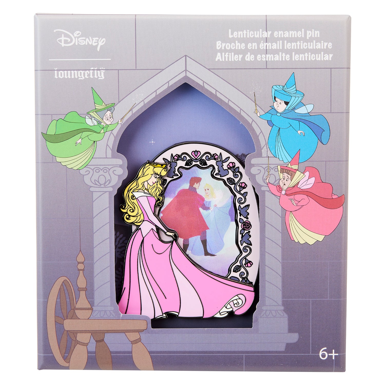 Sleeping Beauty Fairies Limited Edition Loungefly Disney Pin - Disney Pins  Blog