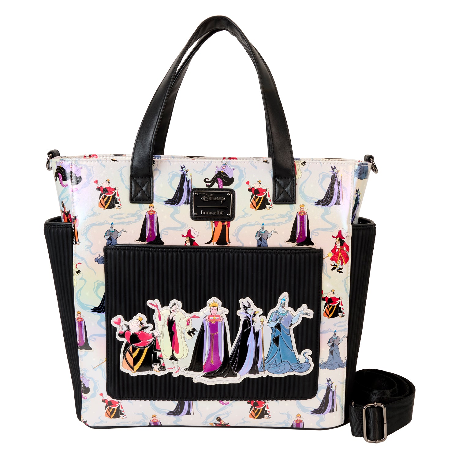 Disney loungefly good Villains crossbody purse