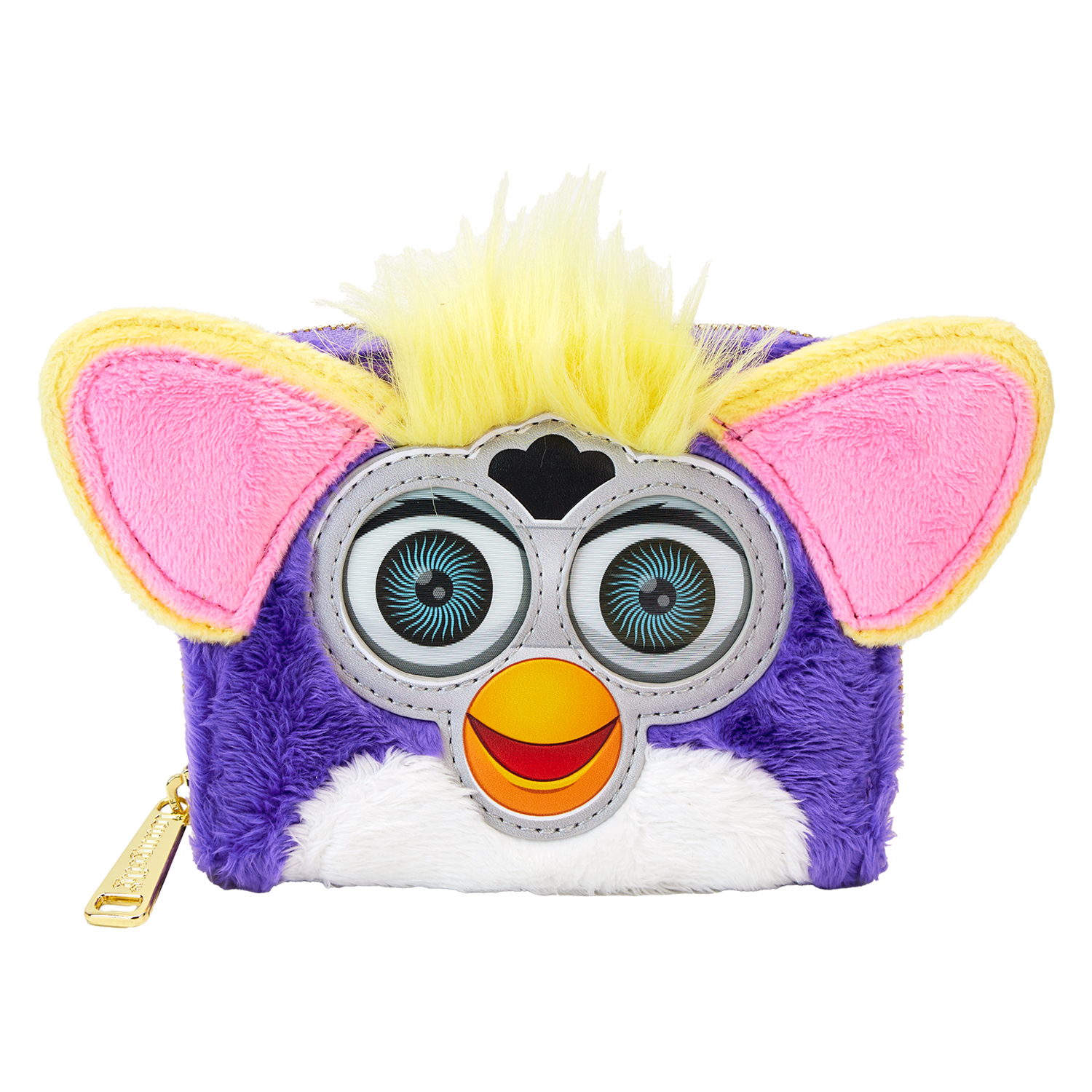 Findif パフボエル Loungefly Hasbro Furby Plush Cosplay Lenticular Zip Around Wallet