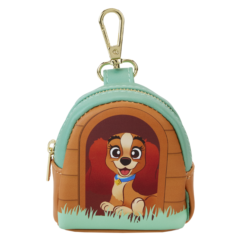 Loungefly I Heart Disney Dogs Lady the Tramp Doghouse Treat Bag