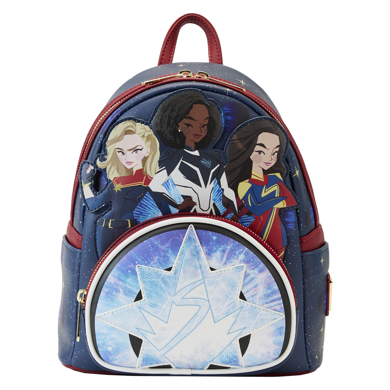 Loungefly Marvel The Marvels Group Mini Backpack