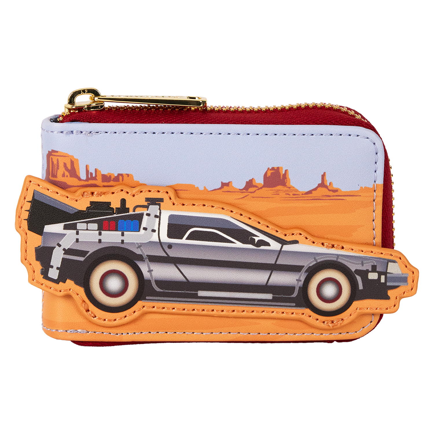 Loungefly Universal Back to the Future 40th Anniversary Delorean