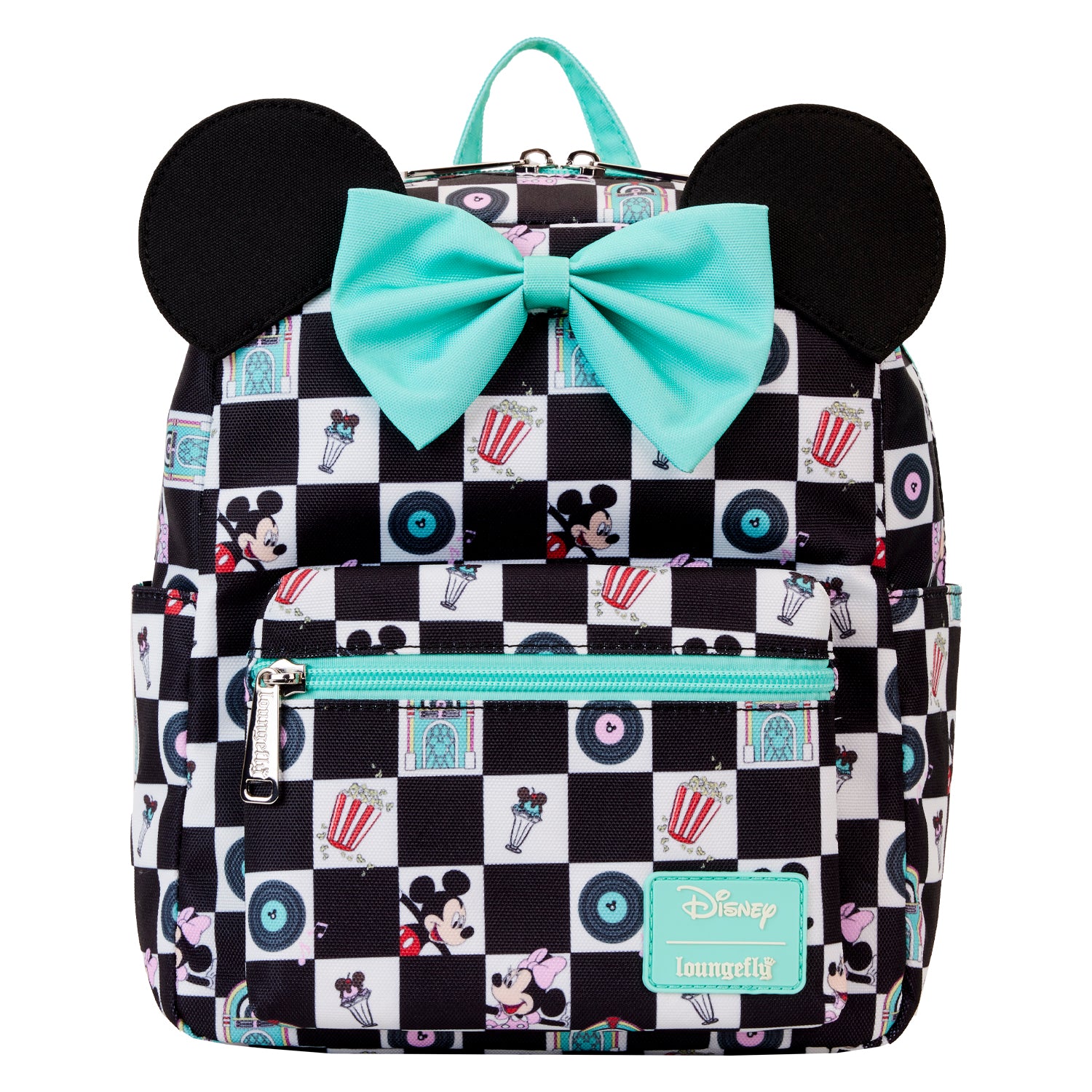 Loungefly Disney Mickey Mouse and Disney Minnie Mouse Mini Backpacks and on sale Cardhol