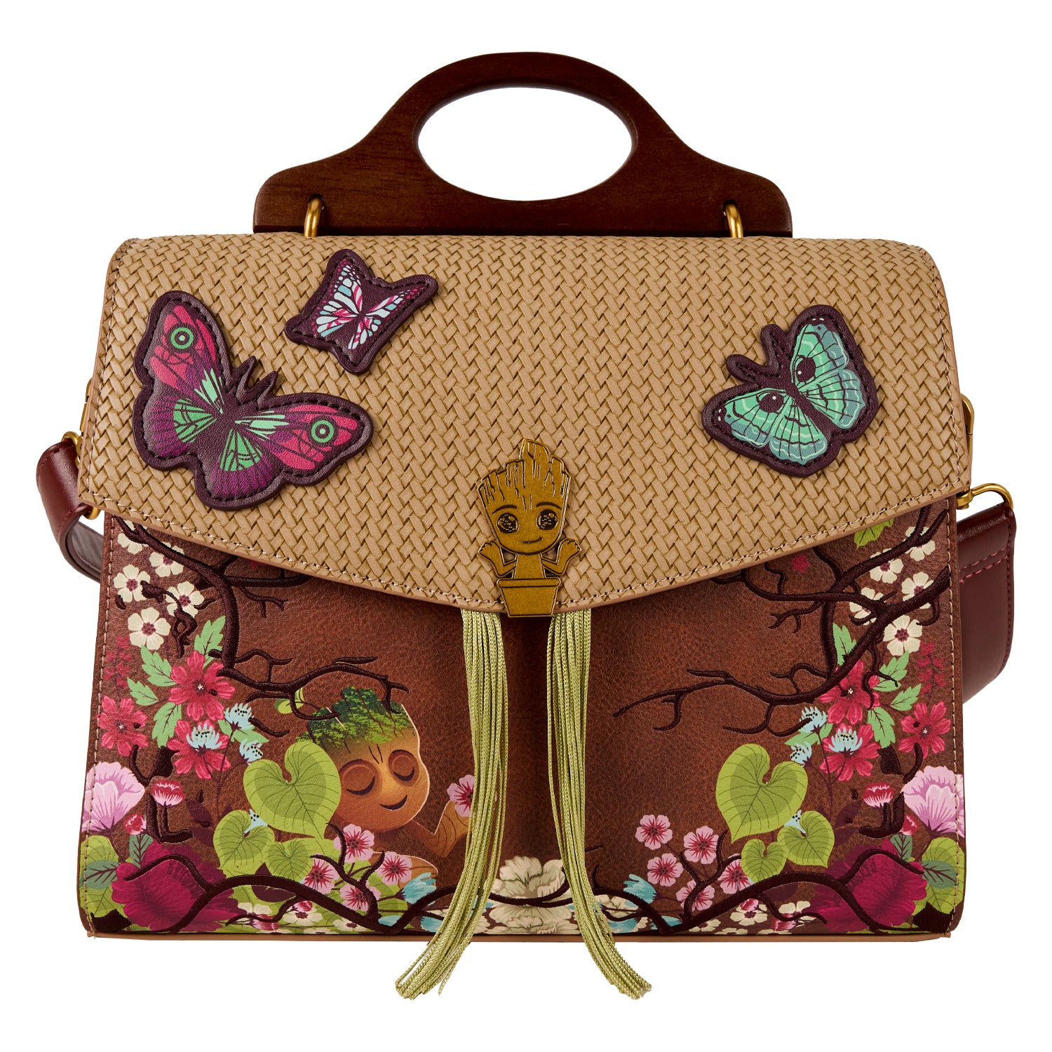 Loungefly Marvel Guardians of the Galaxy Groot Tree OG Heart Logo Set Amazon.com: Loungefly Marvel Guardians of The Galaxy Groot  main image 3