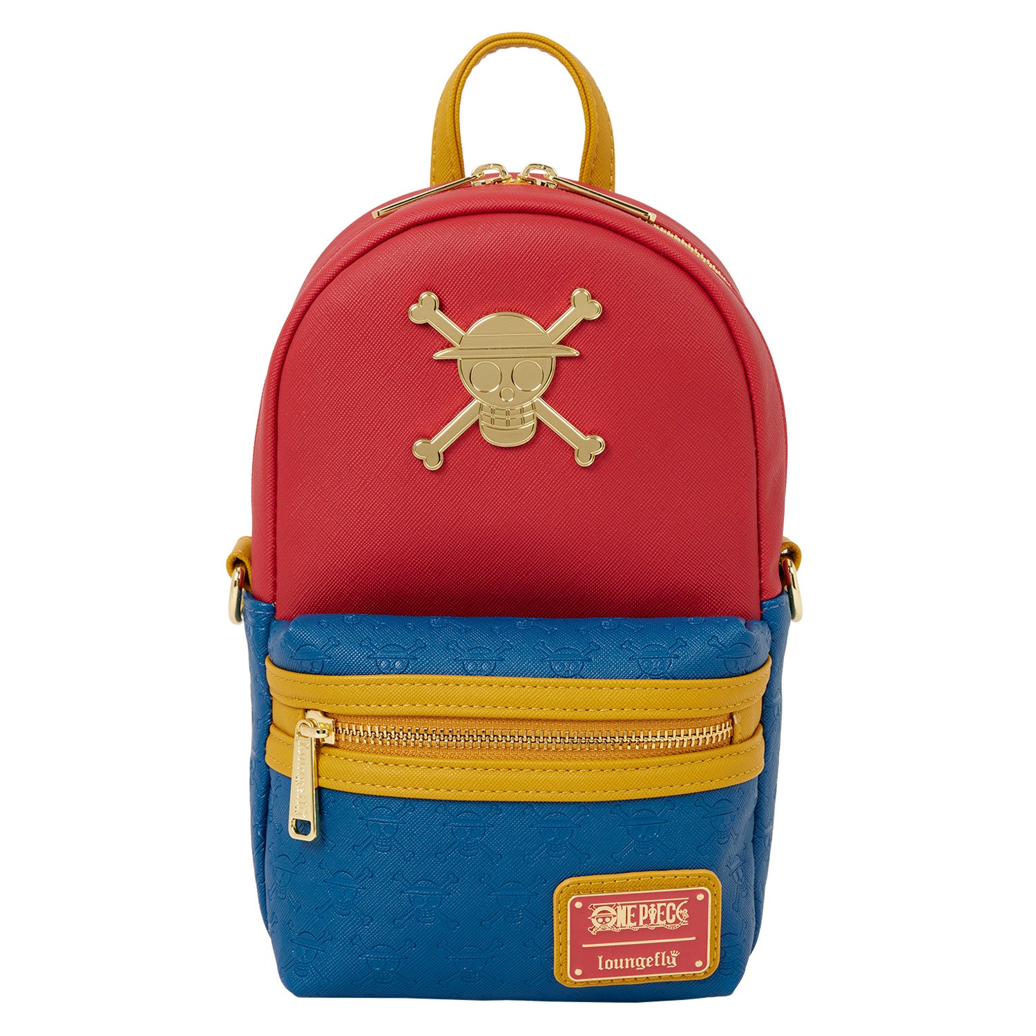 Loungefly Toei One Piece Convertible Sling Crossbody Bag with Coin 