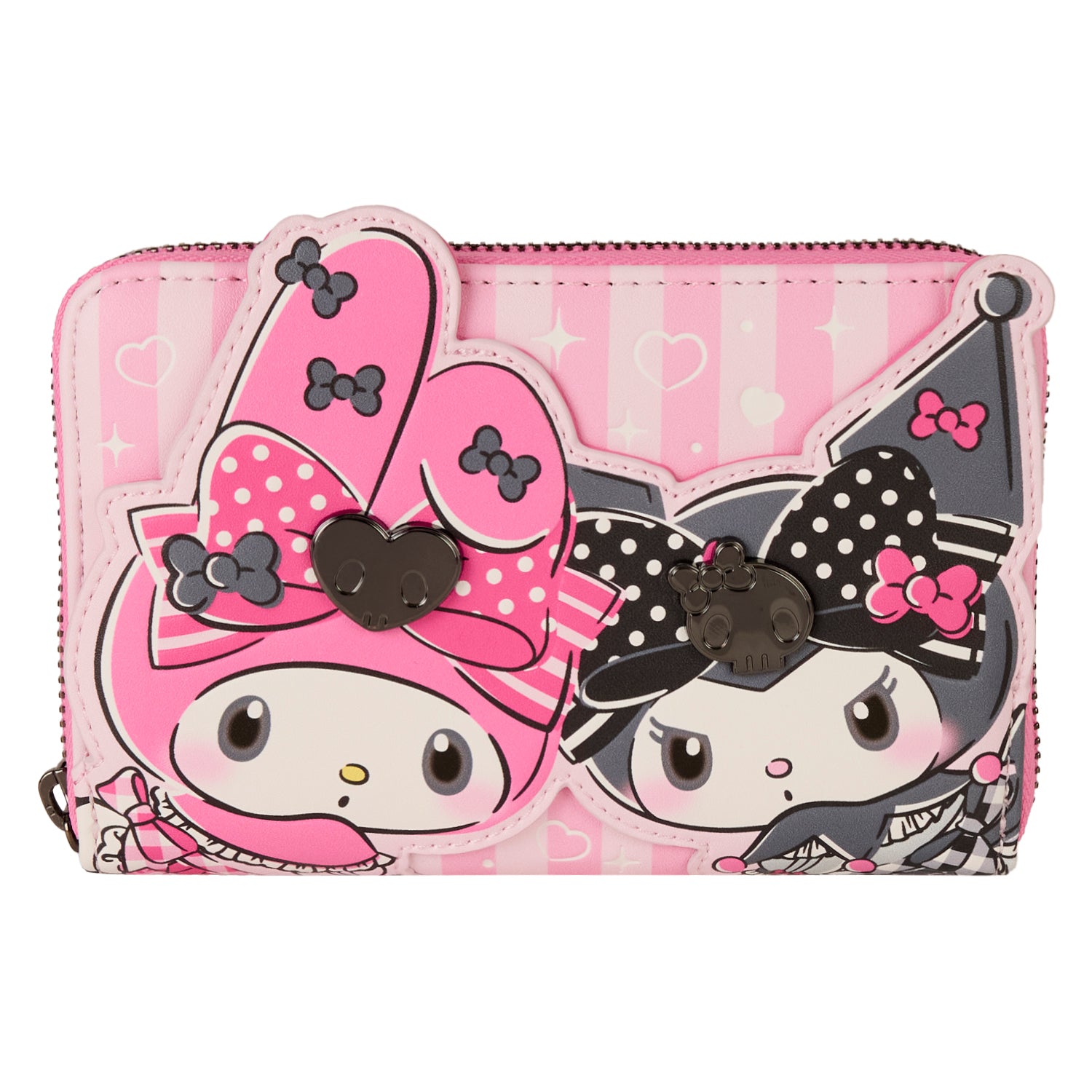 Loungefly Sanrio My Melody and Kuromi Zip Around Wallet – Circle