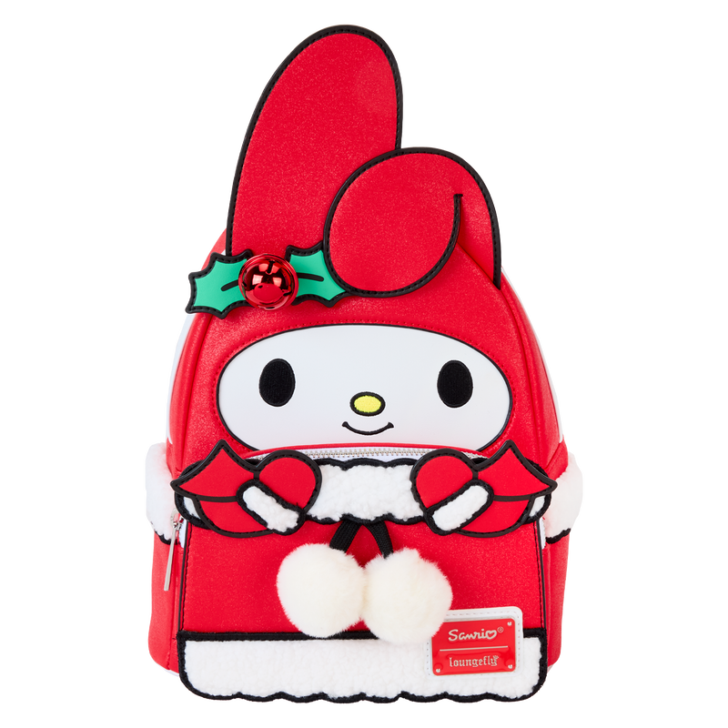 NWT Sanrio Exclusive Loungefly Hard Tag My Melody Plush Cosplay Mini Backpack EXCLUSIVE RE-RELEASE: Loungefly Sanrio My Melody Cosplay  main image 3