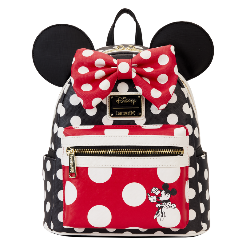 disney loungefly backpacks mini Loungefly Minnie Mouse Rocks the Dots Classic Mini Backpack