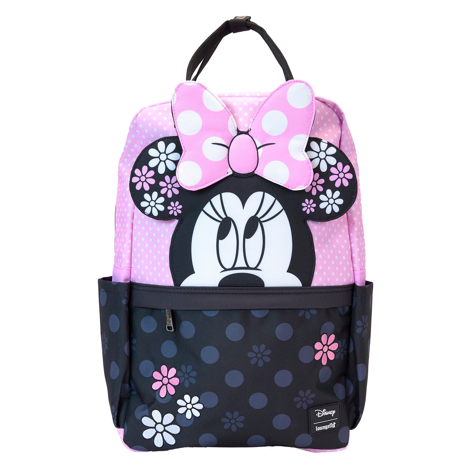 Loungefly Disney Minnie Floral Rock the Dots Full-size Nylon  display picture 1