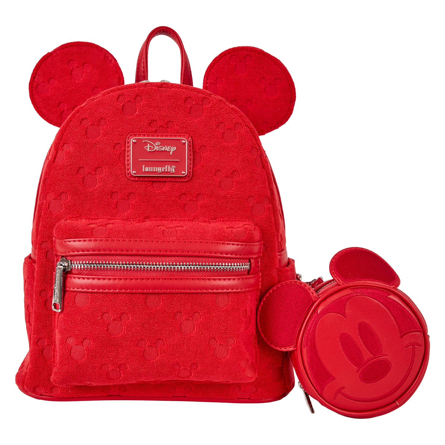 disney mickey mouse mini backpack purse Disney Mickey Ears Red Burnout Mini-Backpack