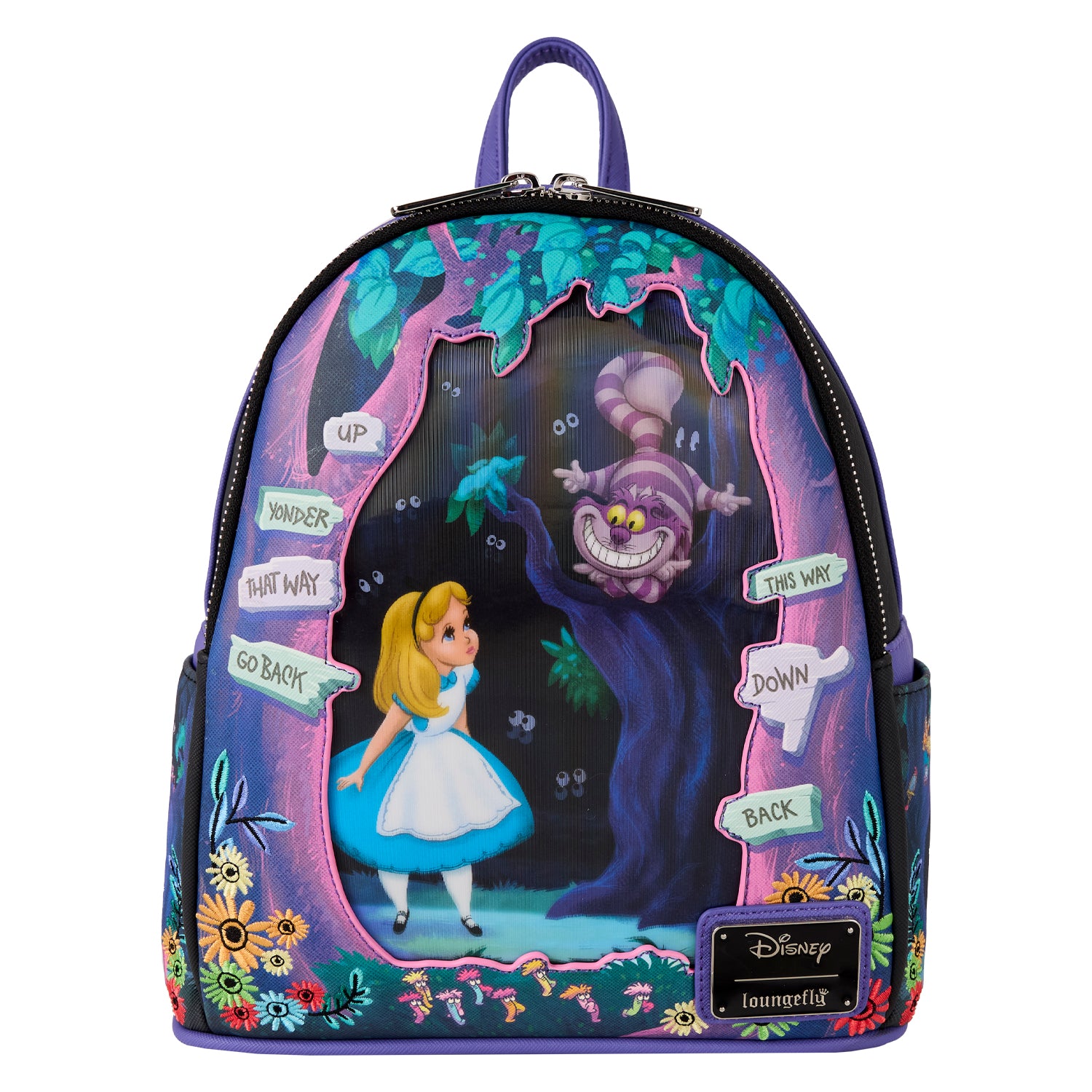 alice in wonderland kids harness backpack Disney by Loungefly Mini Backpack Alice in Wonderland