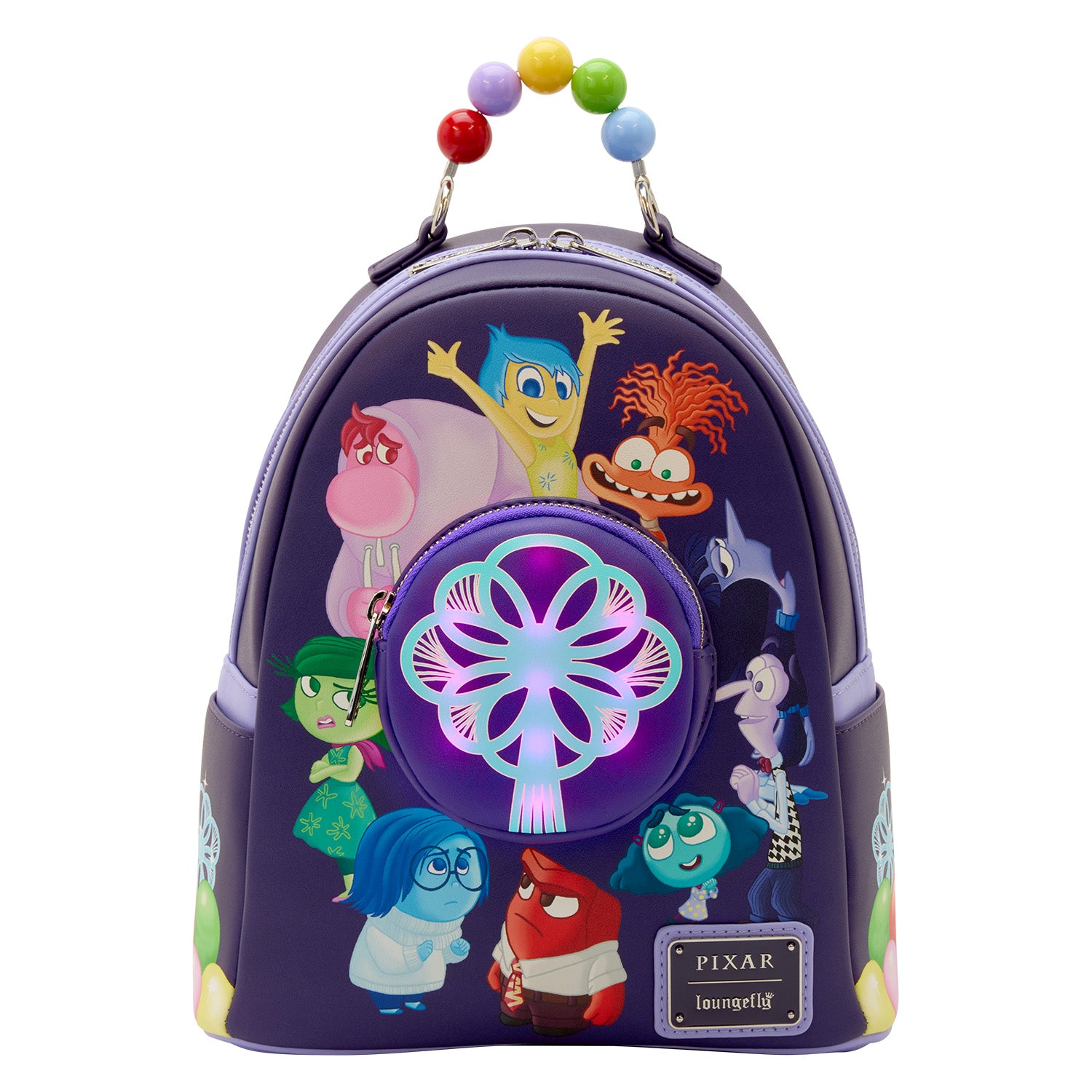 Loungefly Pixar Blue and Red Backpack Disney Loungefly Mini Backpack - Pixar Moments - Cars Cozy Cone main image 3