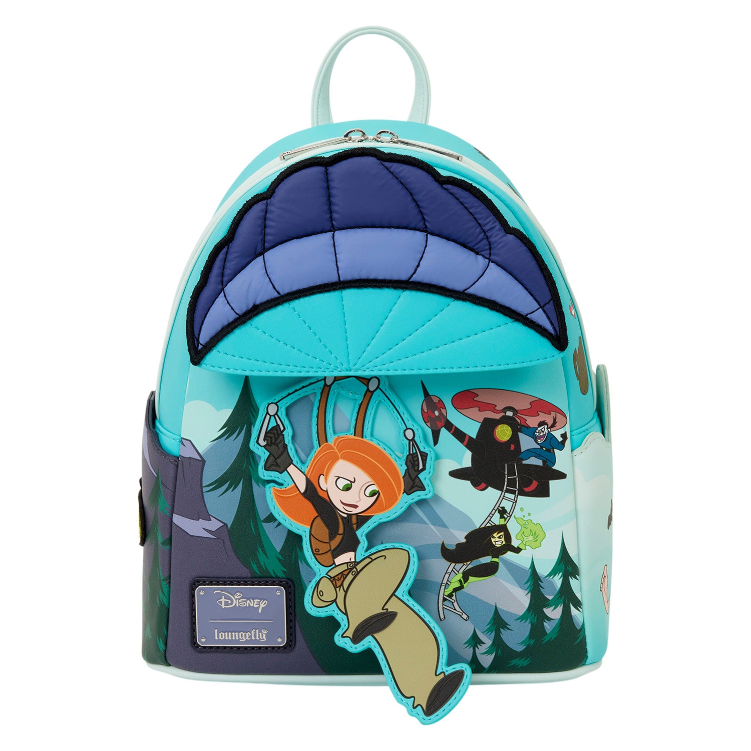 Loungefly Kim Possible Paragliding Mini Backpack – Circle Of 