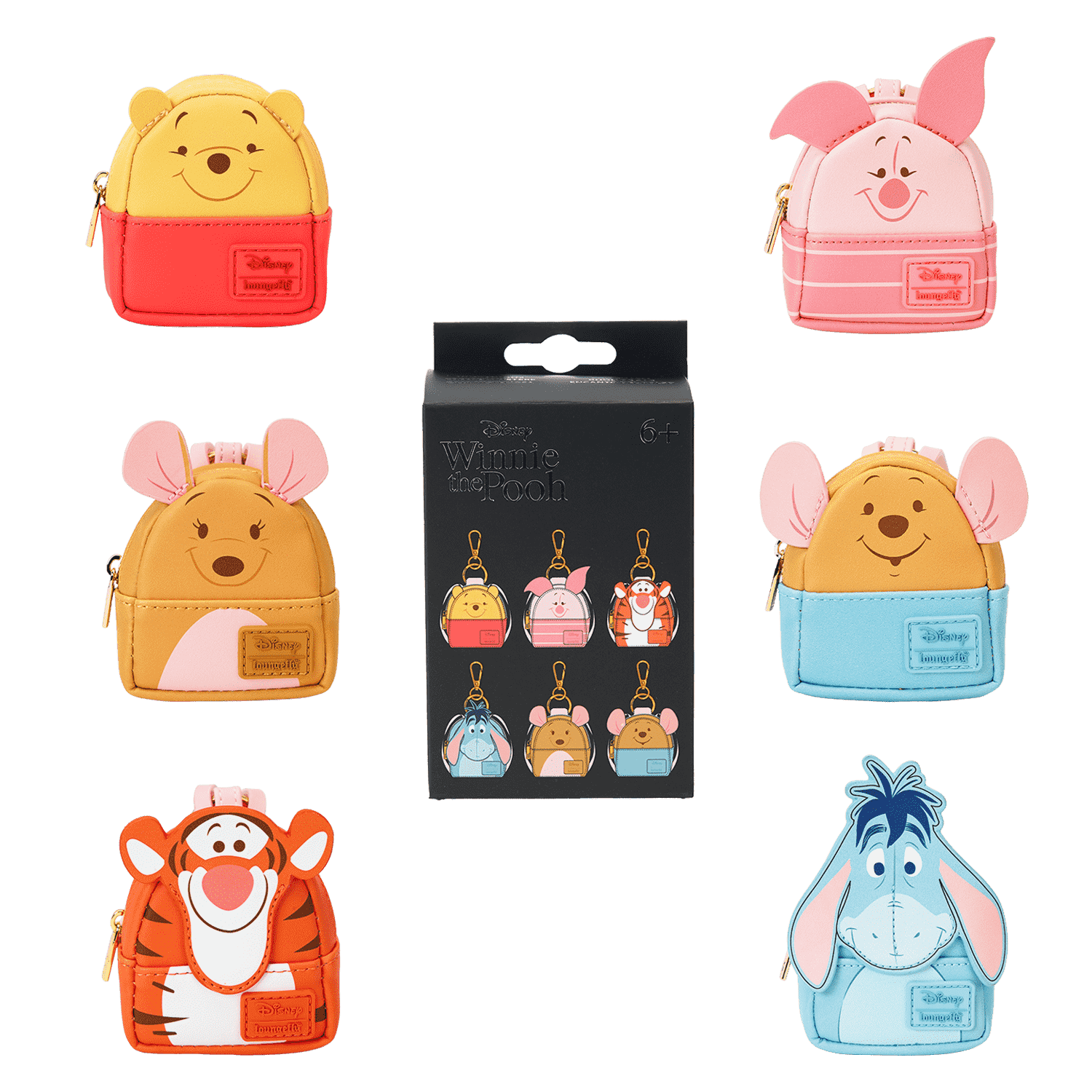 Winnie The Pooh & Friends Cosplay Mystery Mini Backpack Keychain