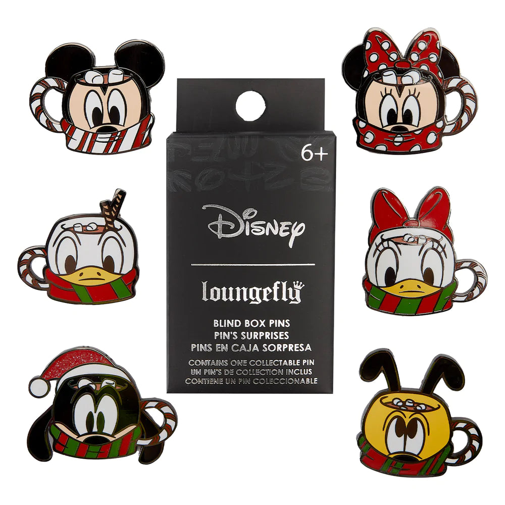 Loungefly Disney Mickey & Friends Hot Cocoa Blind Box Pin – Circle