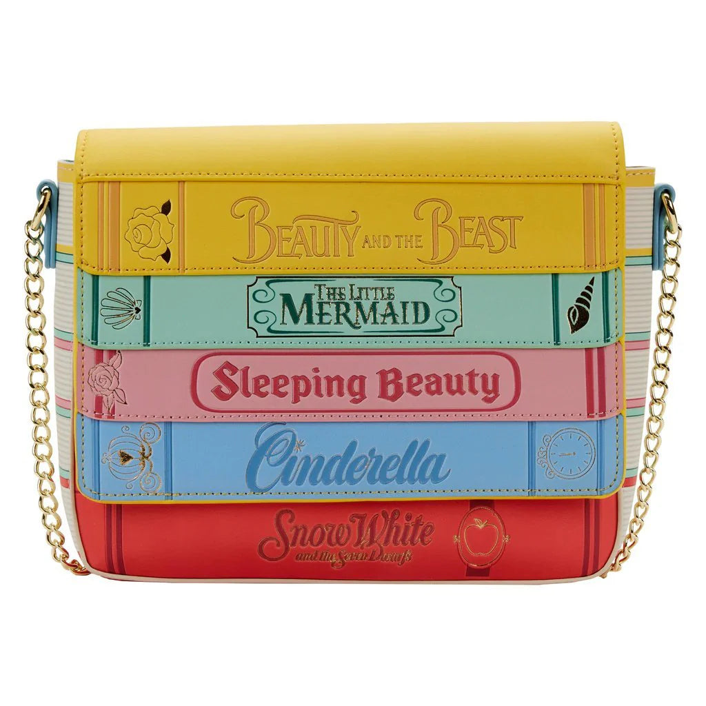 Loungefly Disney Princess Books Classics Crossbody Bag  display picture 1