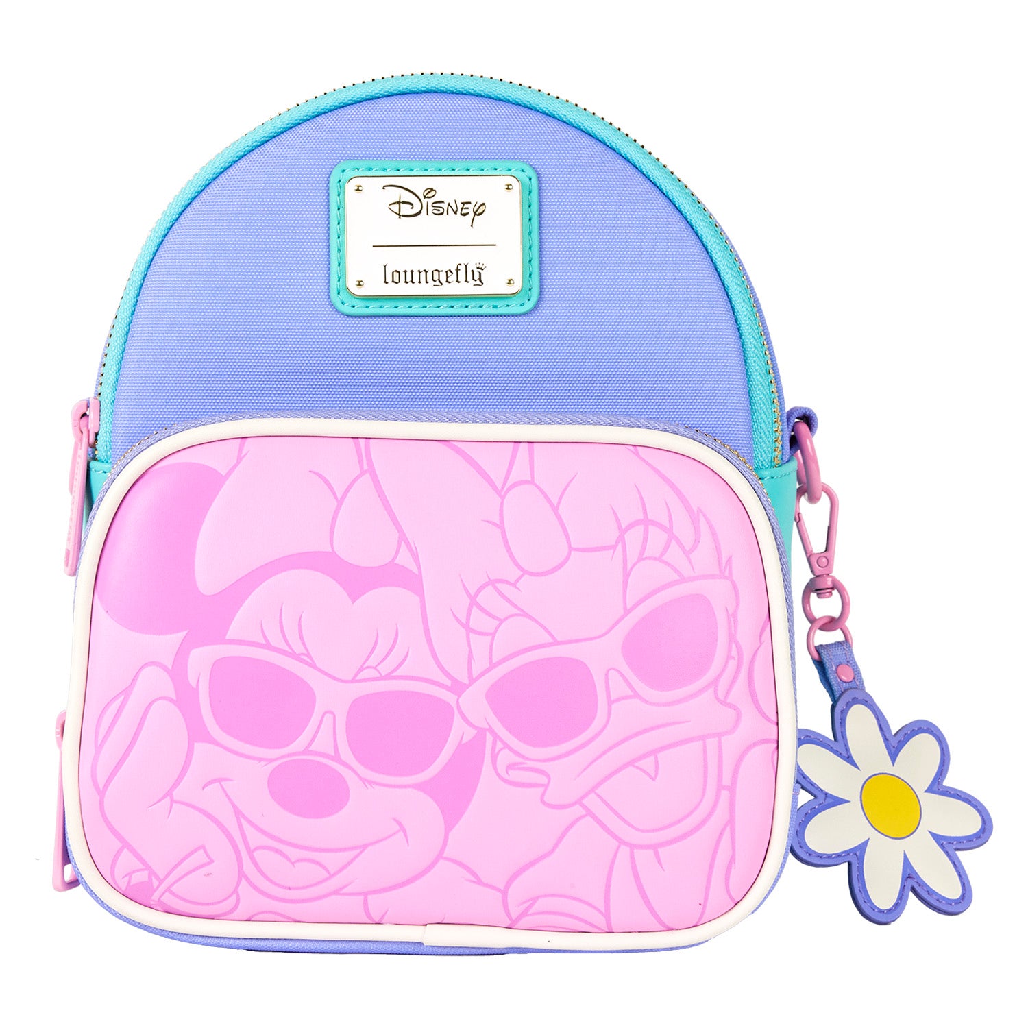 Disney by Loungefly Backpack Mini Daisy Duck & Minnie Mouse Convertible