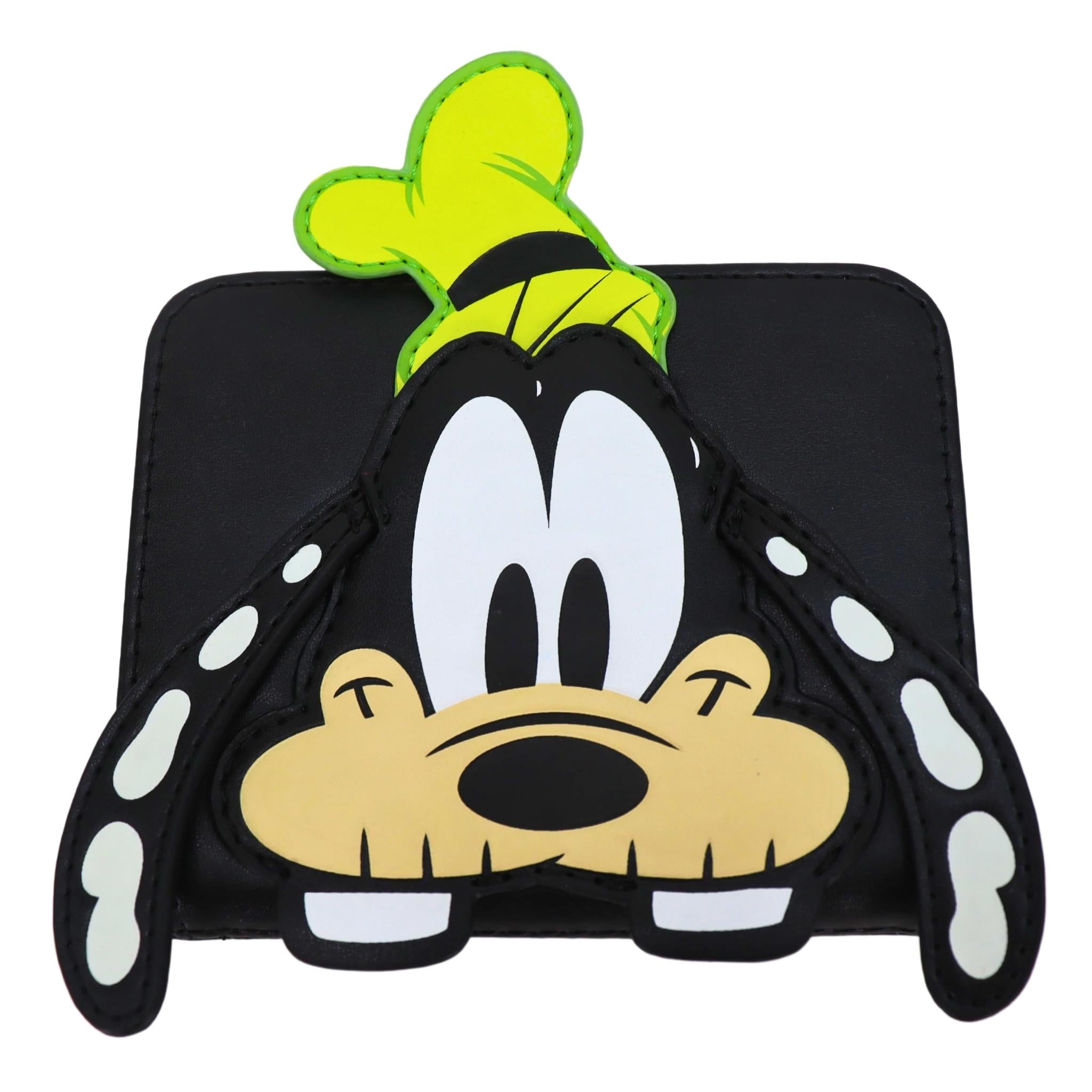Loungefly DISNEY Mickey Mouse HALLOWEEN SKELETON GLOW IN DARK FLAP WALLET  NEW