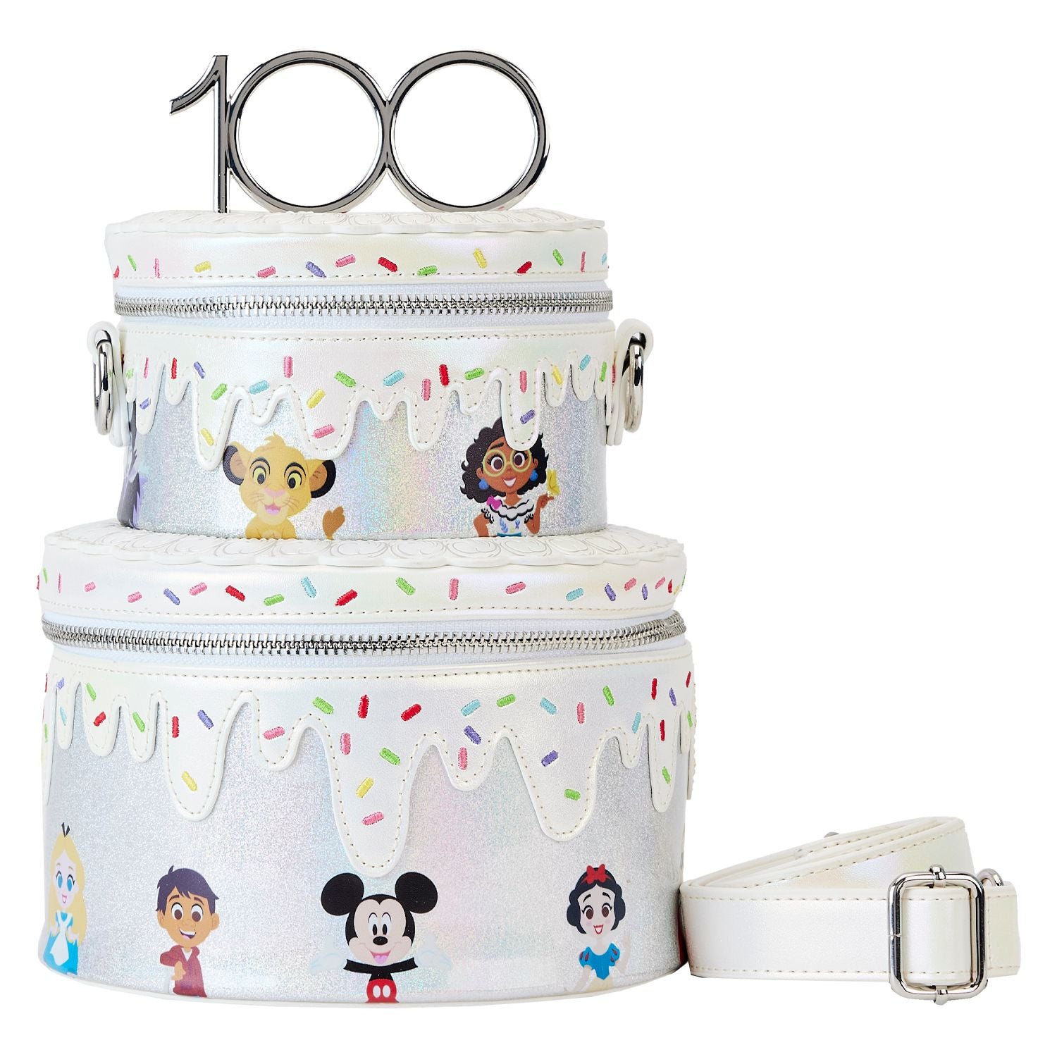 Disney 100 Celebration Cake Crossbody Bag
