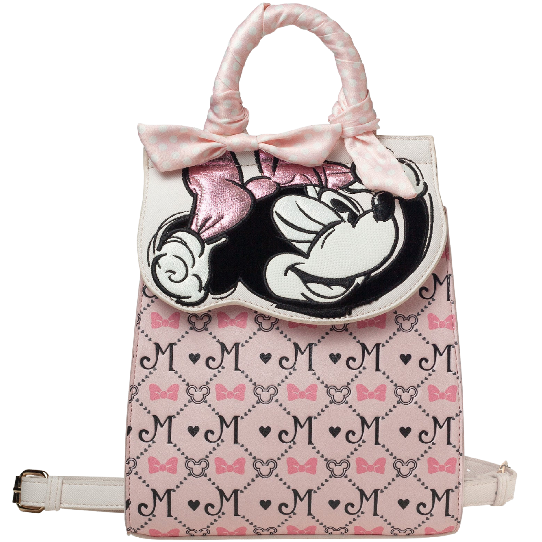 Loungefly Disney Minnie Mouse Bow Bucket Bag