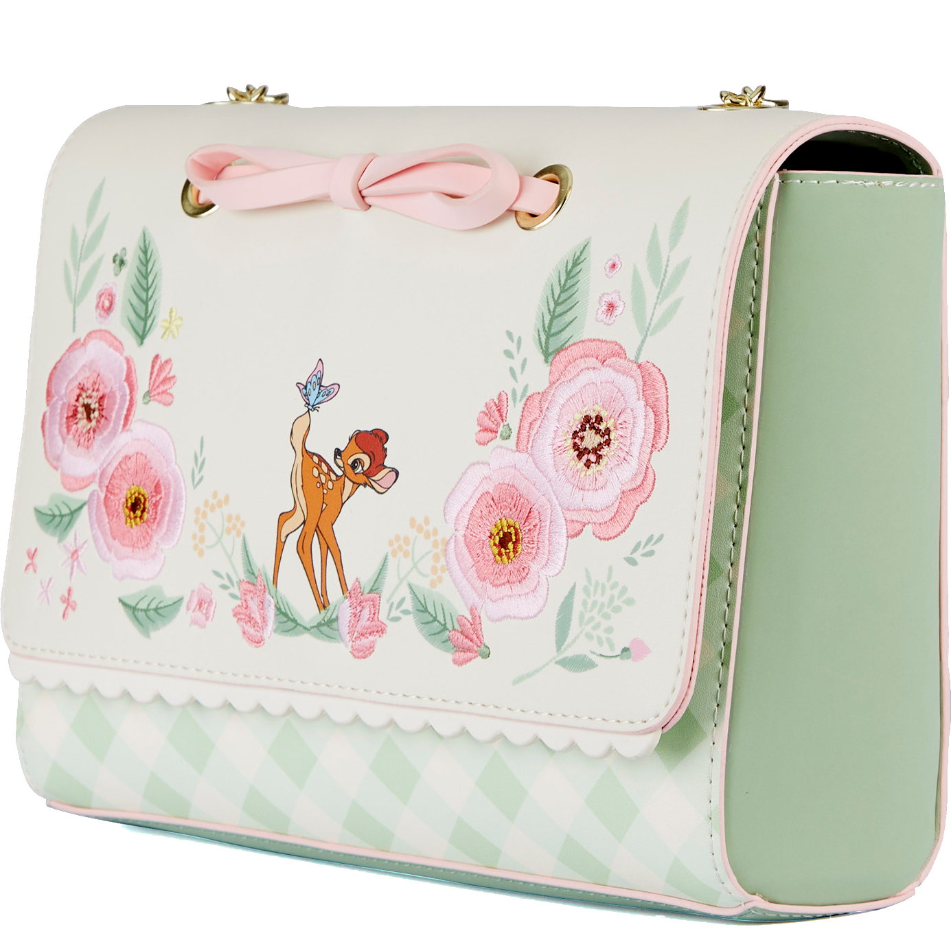 Loungefly Disney Bambi Springtime Gingham Mini Backpack