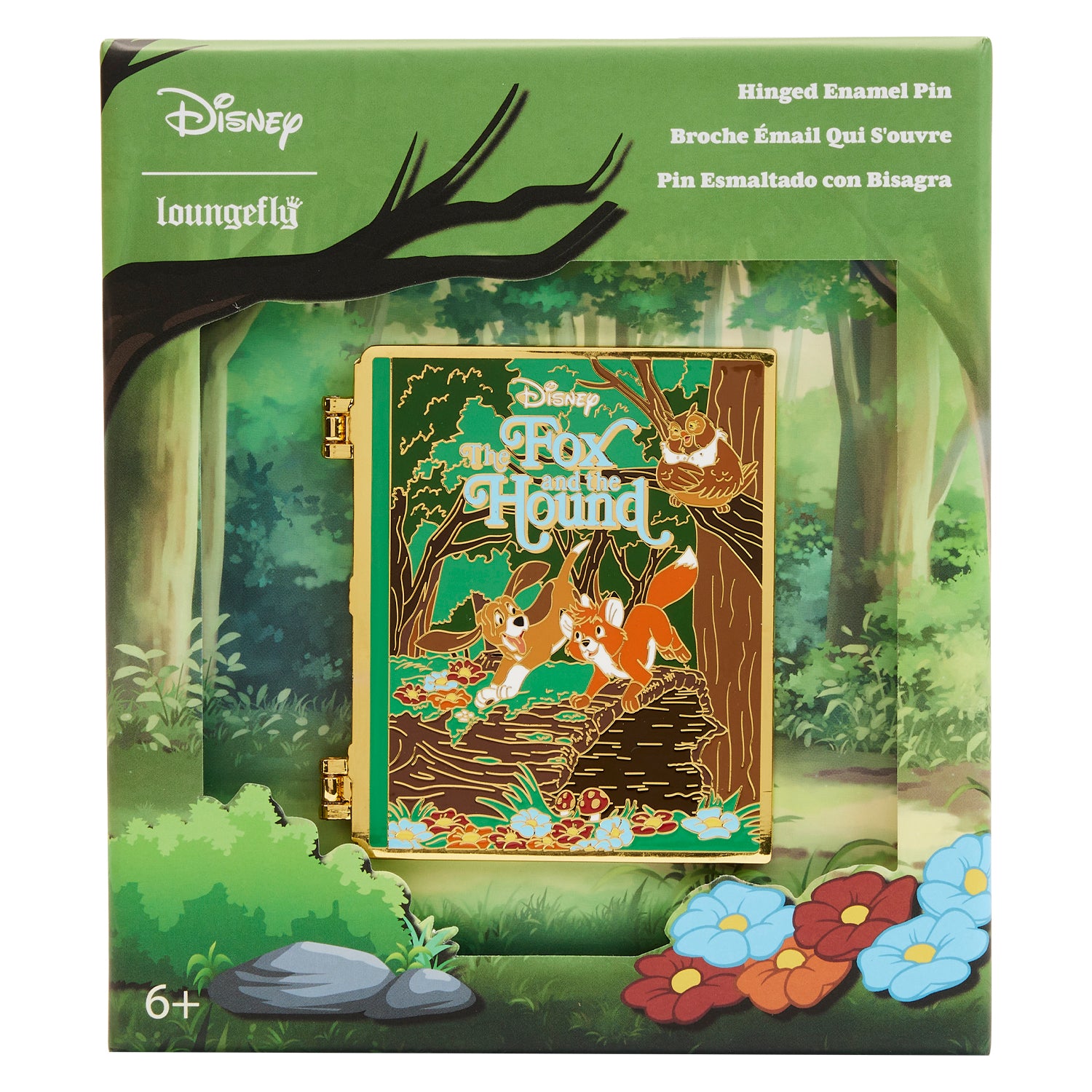 Loungefly Fox And The Hound Forest 2024 Fun Backpack