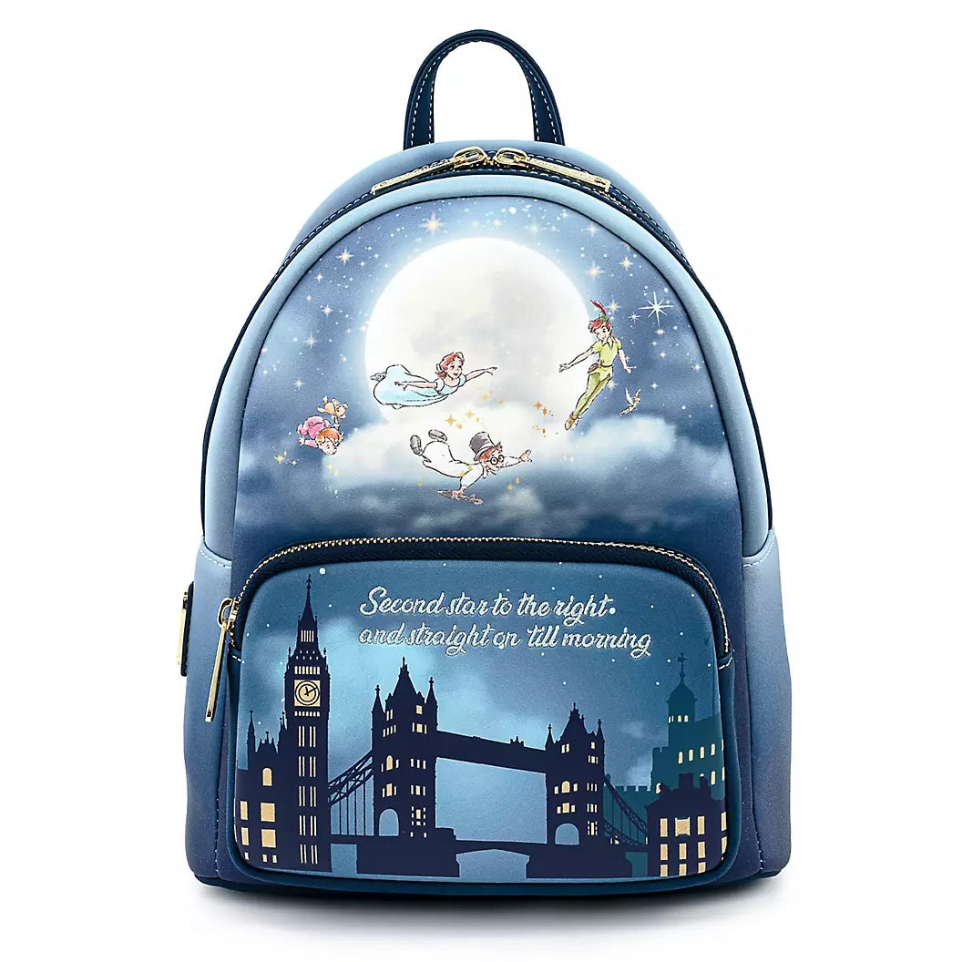 Peter Pan Second Star Glow Mini Backpack