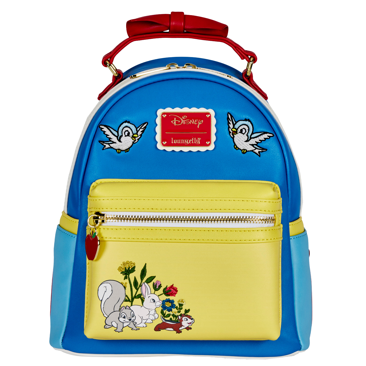 Loungefly Disney Snow White Cosplay Bow Handle Mini Backpack