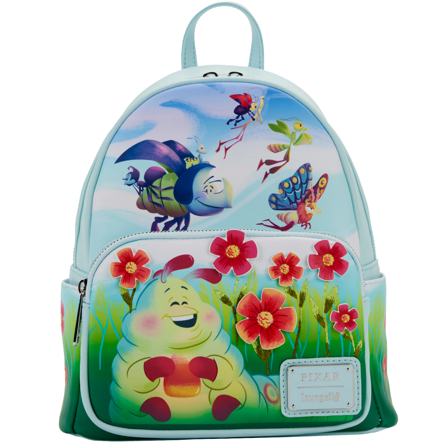 Loungefly Pixar A Bugs Life Earth Day Mini Backpack Circle Of Hope Boutique