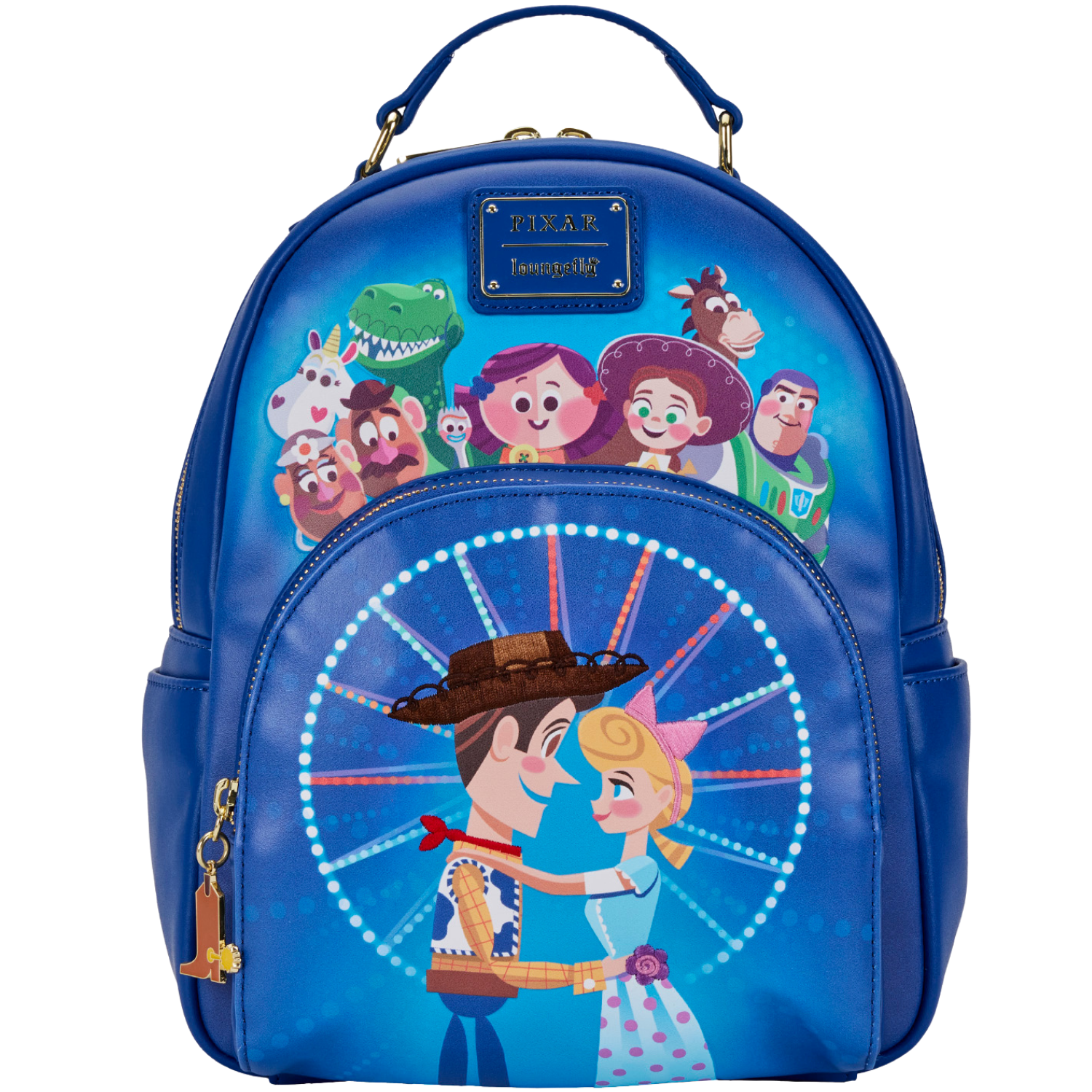 Loungefly Pixar Moment Toy Story Woody Bo Peep Backpack Circle