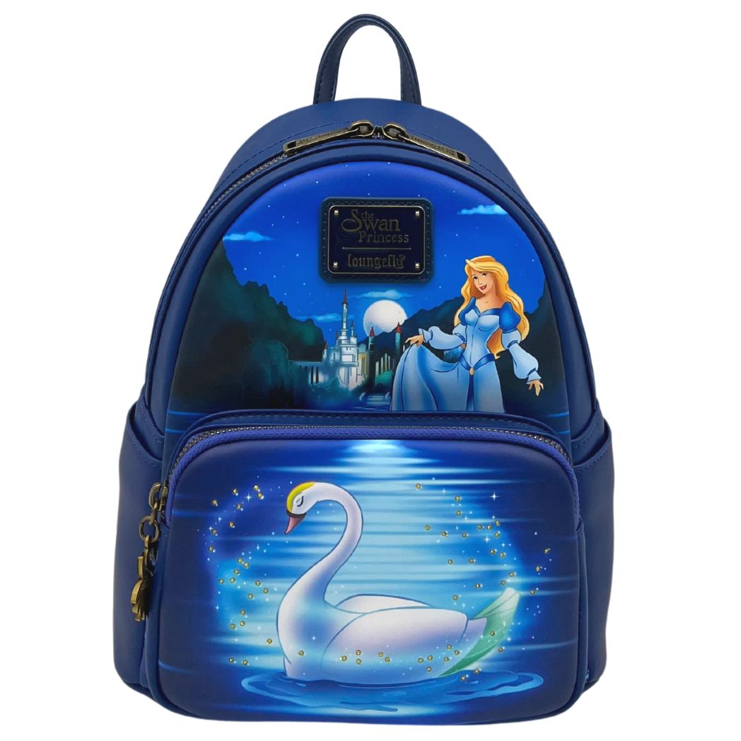 Loungefly Swan Princess Castle Scene Mini Backpack