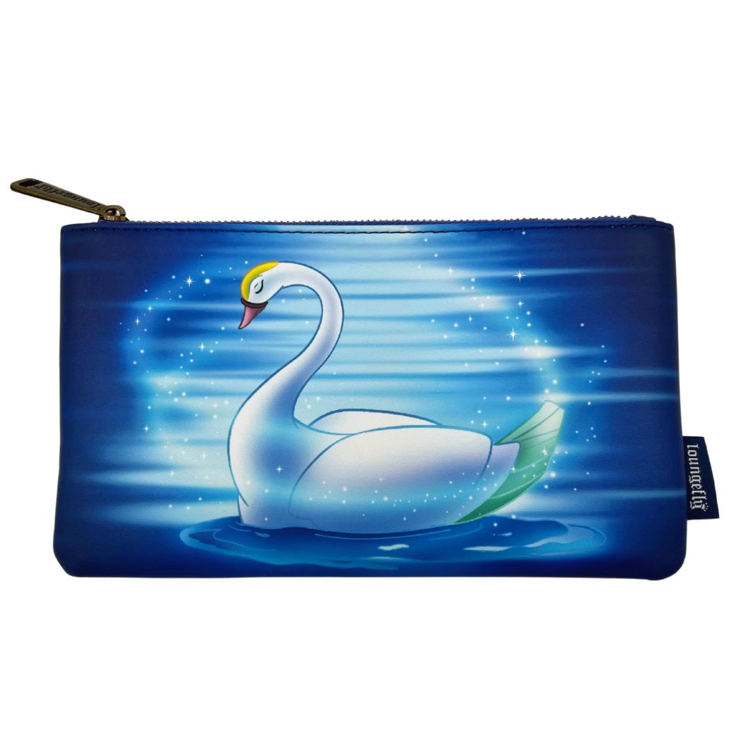 Loungefly Swan Princess Castle Scene Pouch (Exclusive  display picture 1