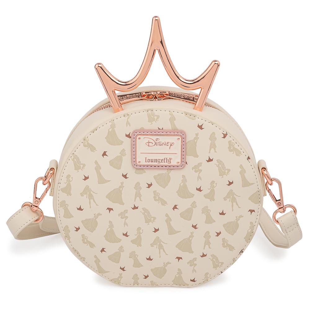 Disney Ultimate Princess Metal Crown Crossbody Bag