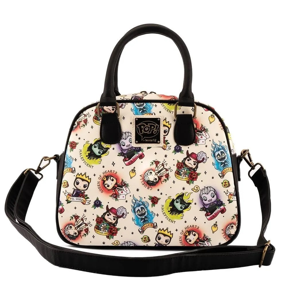 Disney Villains Icons Nylon Backpack by Loungefly