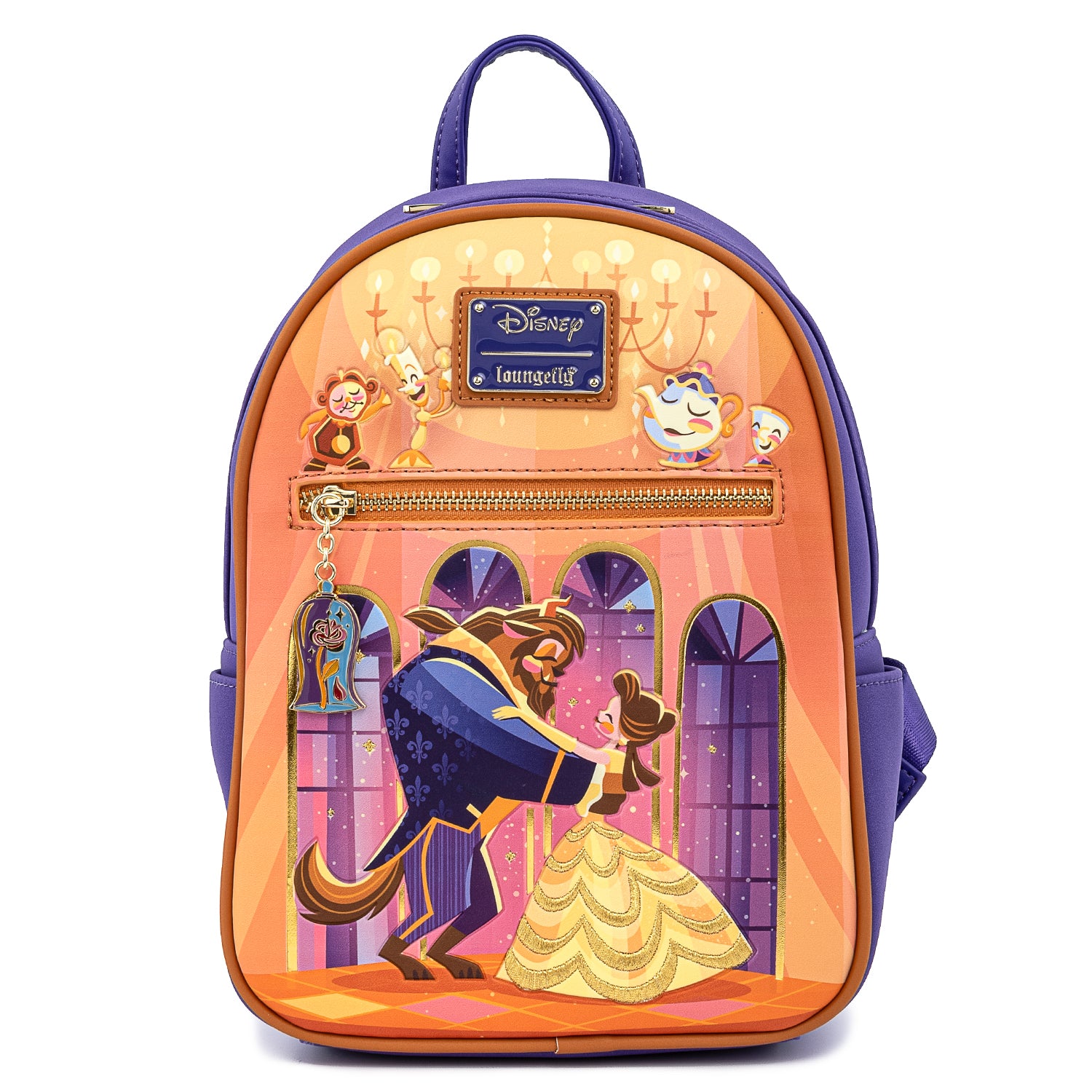 Beauty and the beast loungefly backpack sale