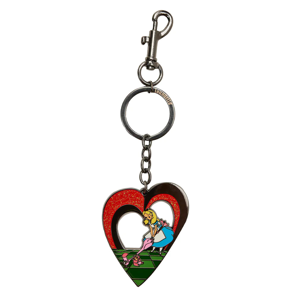 Loungefly Disney Alice in Wonderland Croquet Keychain Loungefly Disney Alice in Wonderland Croquet Keychain
