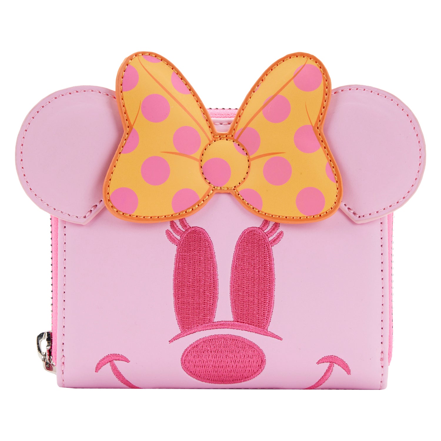 Loungefly Disney Minnie Daisy Pastel Color Block Dots Flap Wallet
