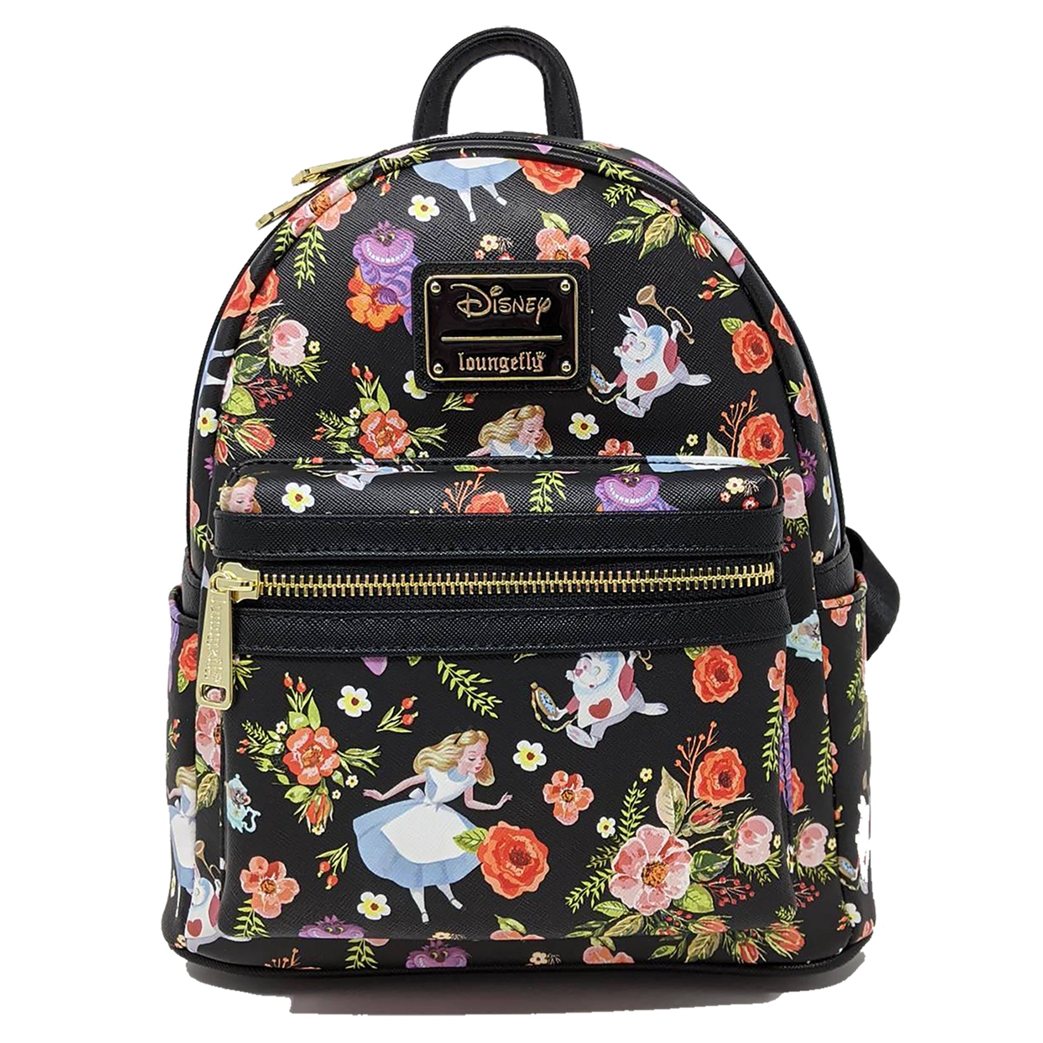 Loungefly Alice in Wonderland AOP Mini Backpack