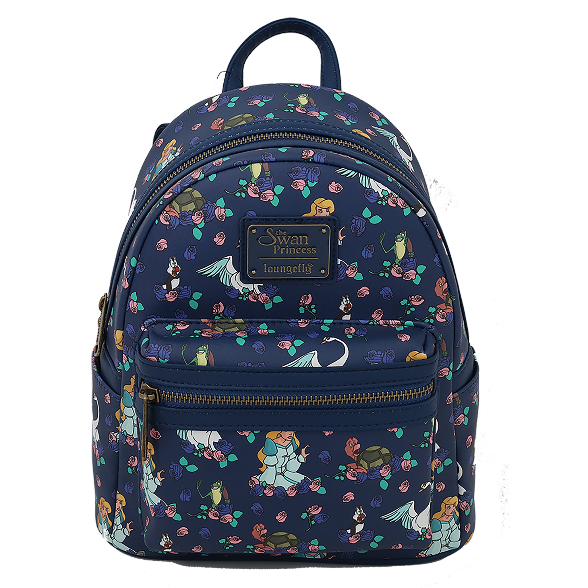 Loungefly Swan Princess and friends AOP Limited Edition Mini Backpack