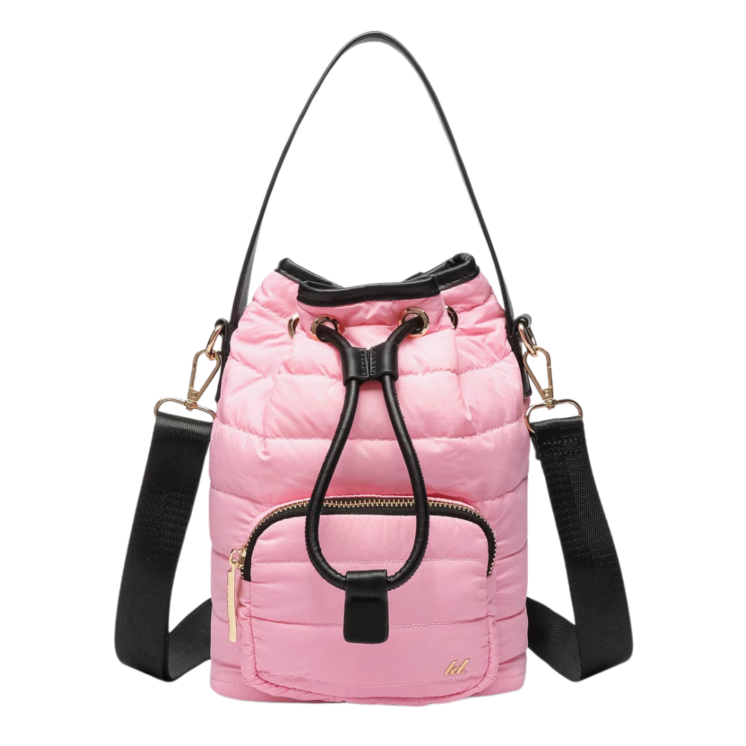 Lucky Puffer Mini Gift Bucket Crossbody Bag Circle Of Hope Boutique
