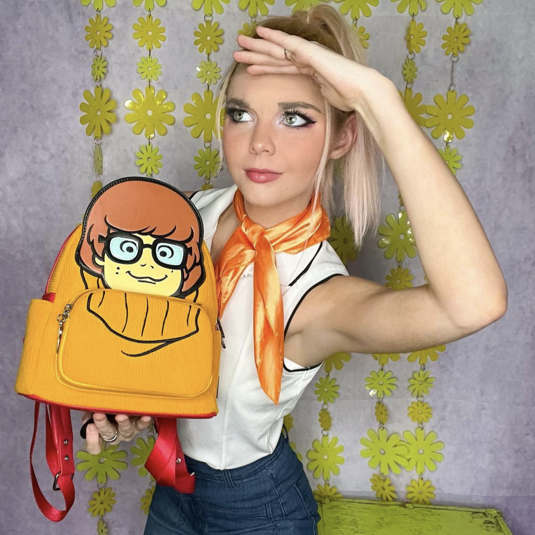 Loungefly Scooby Doo Daphne Cosplay Mini Backpack
